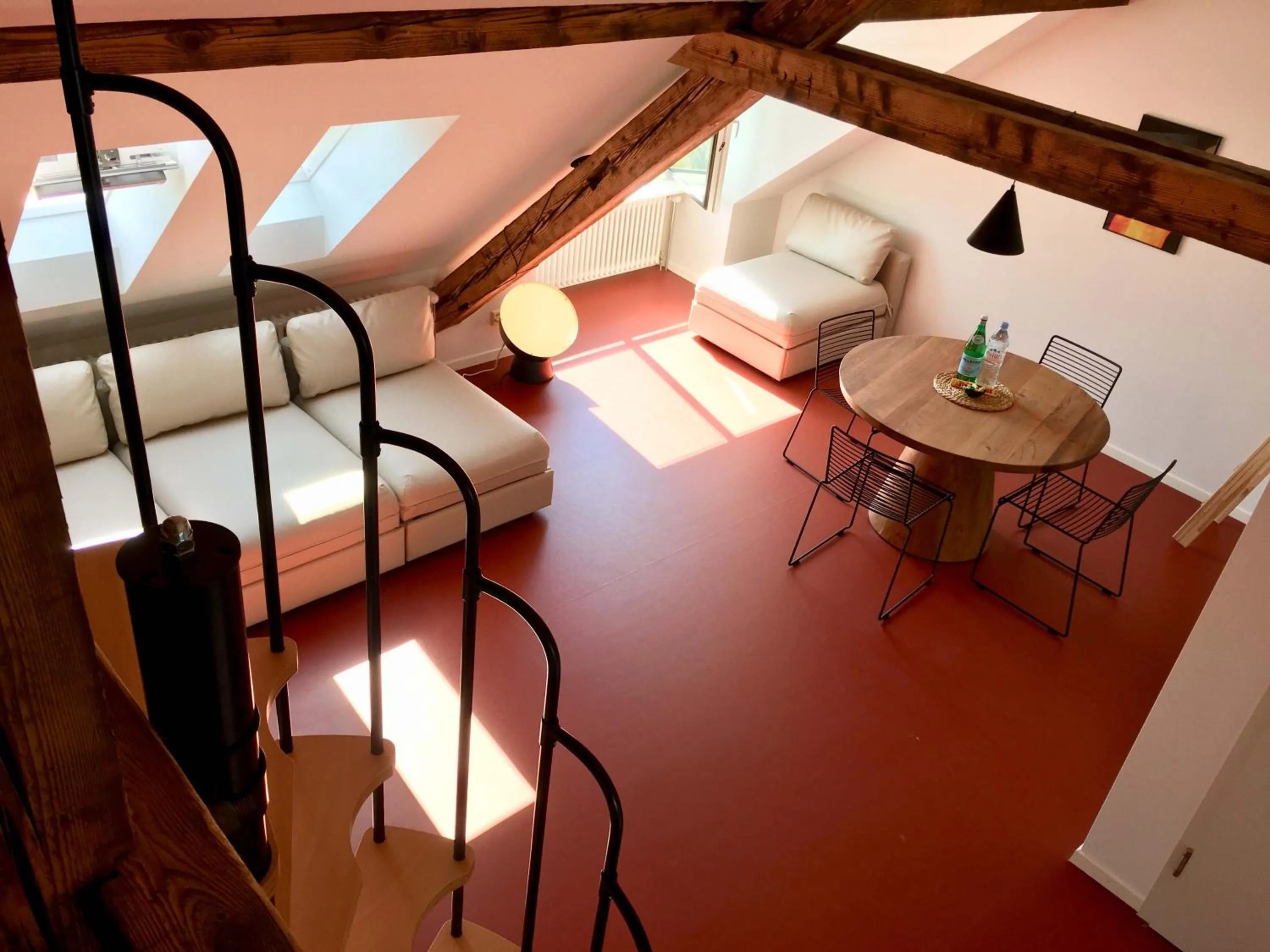Bed in Viadukt Apartments