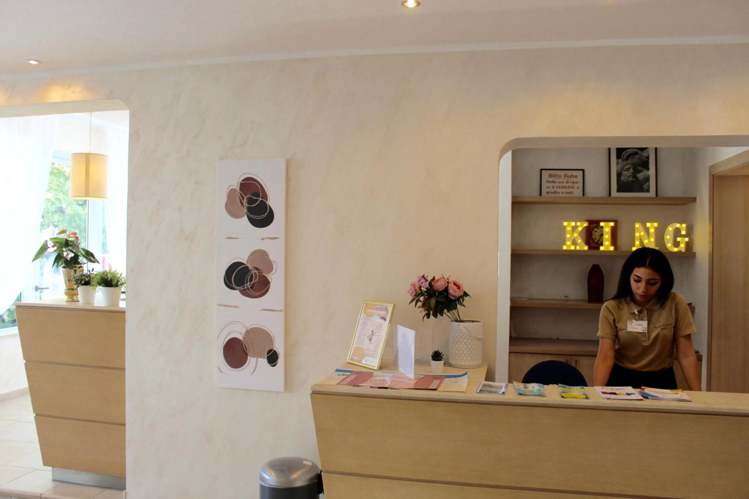 Lobby or reception in King Hotel