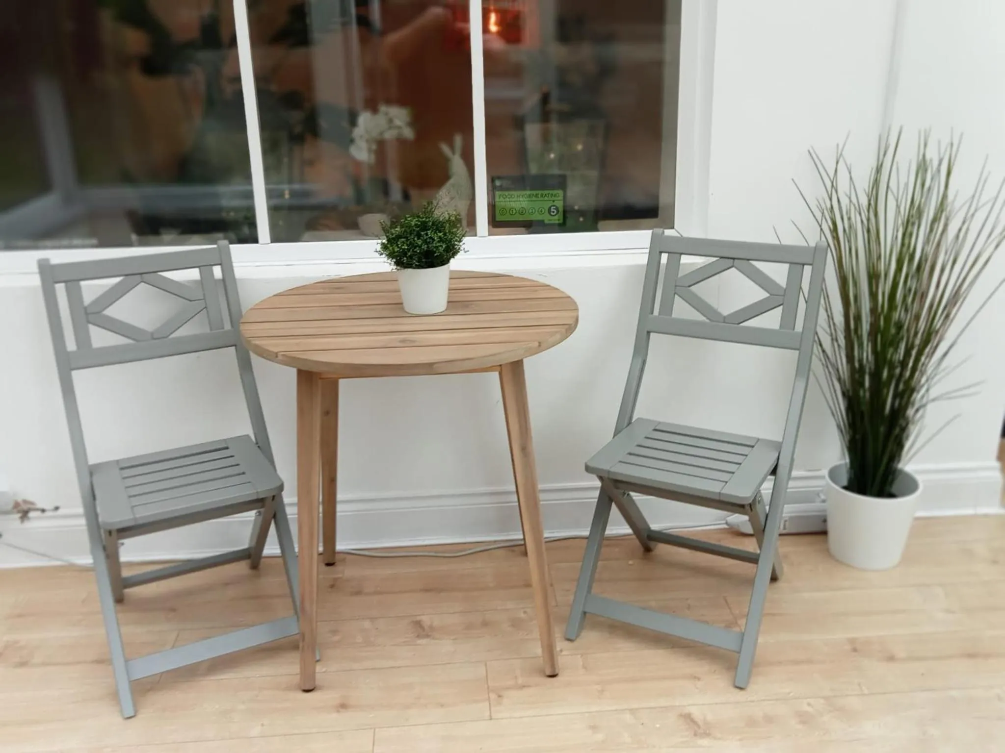 Seating area in Quarrie House