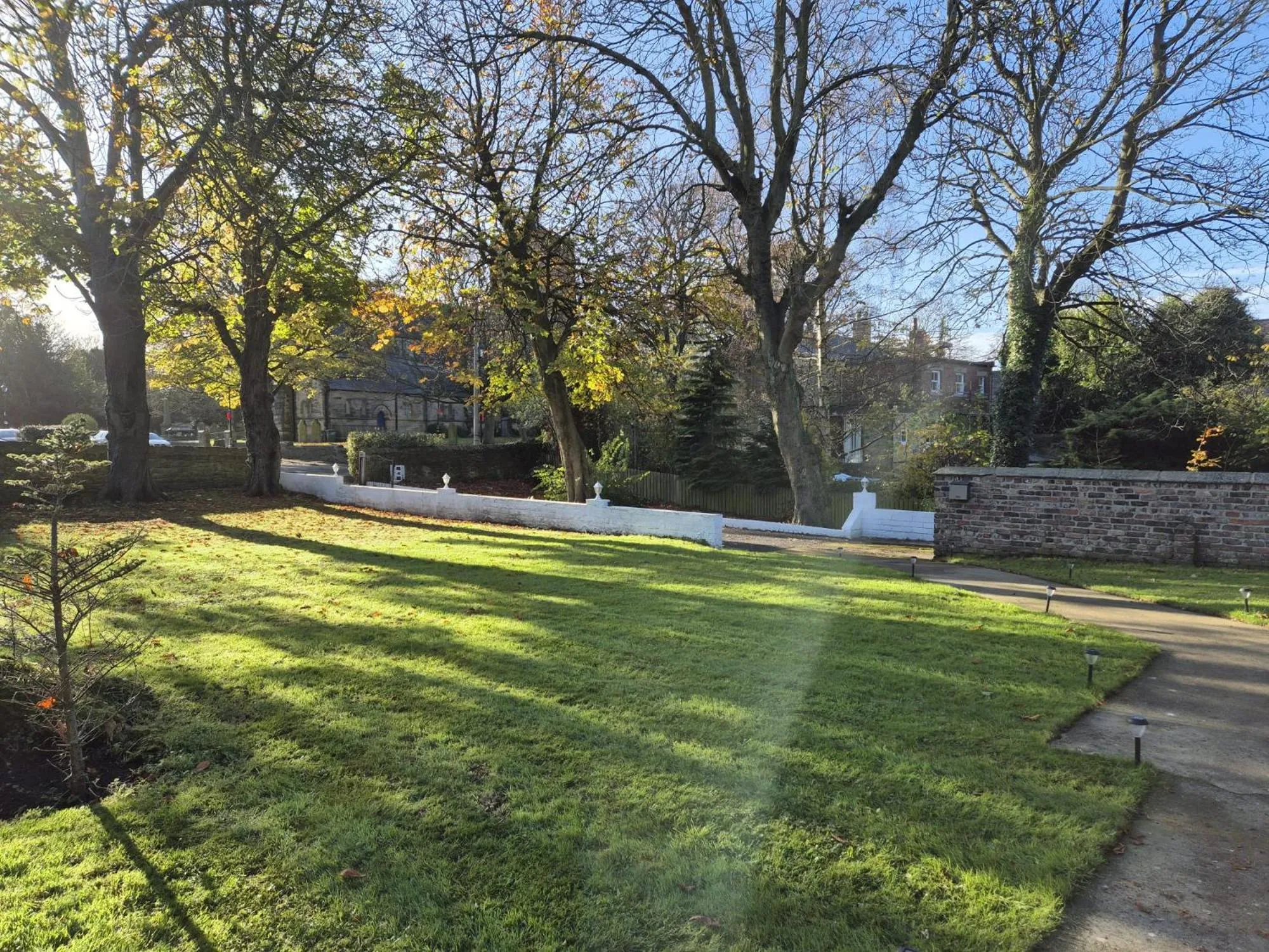 Natural landscape in Quarrie House