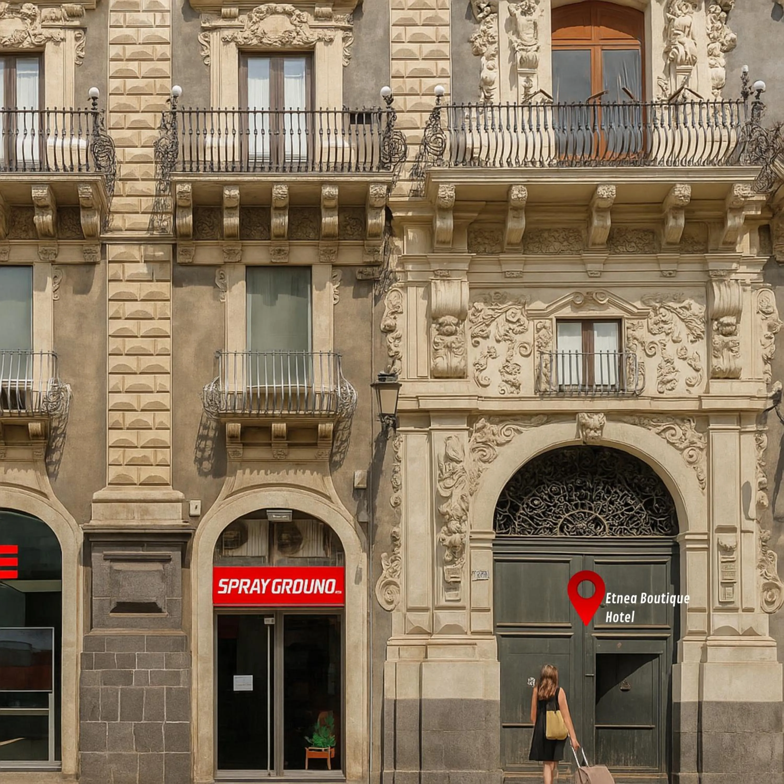 Property building in Etnea Boutique Hotel