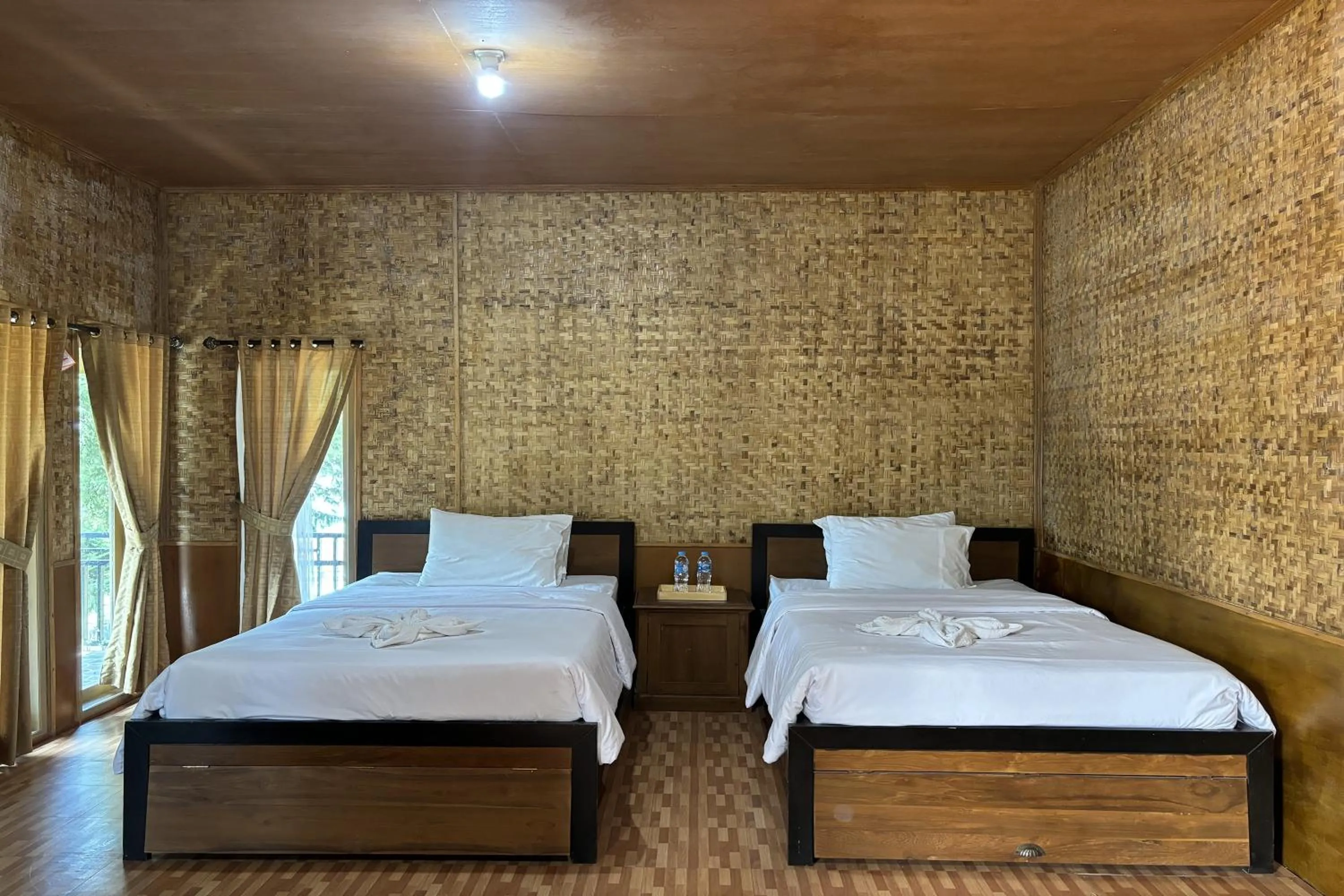 Bed in Puncak Darajat Highland