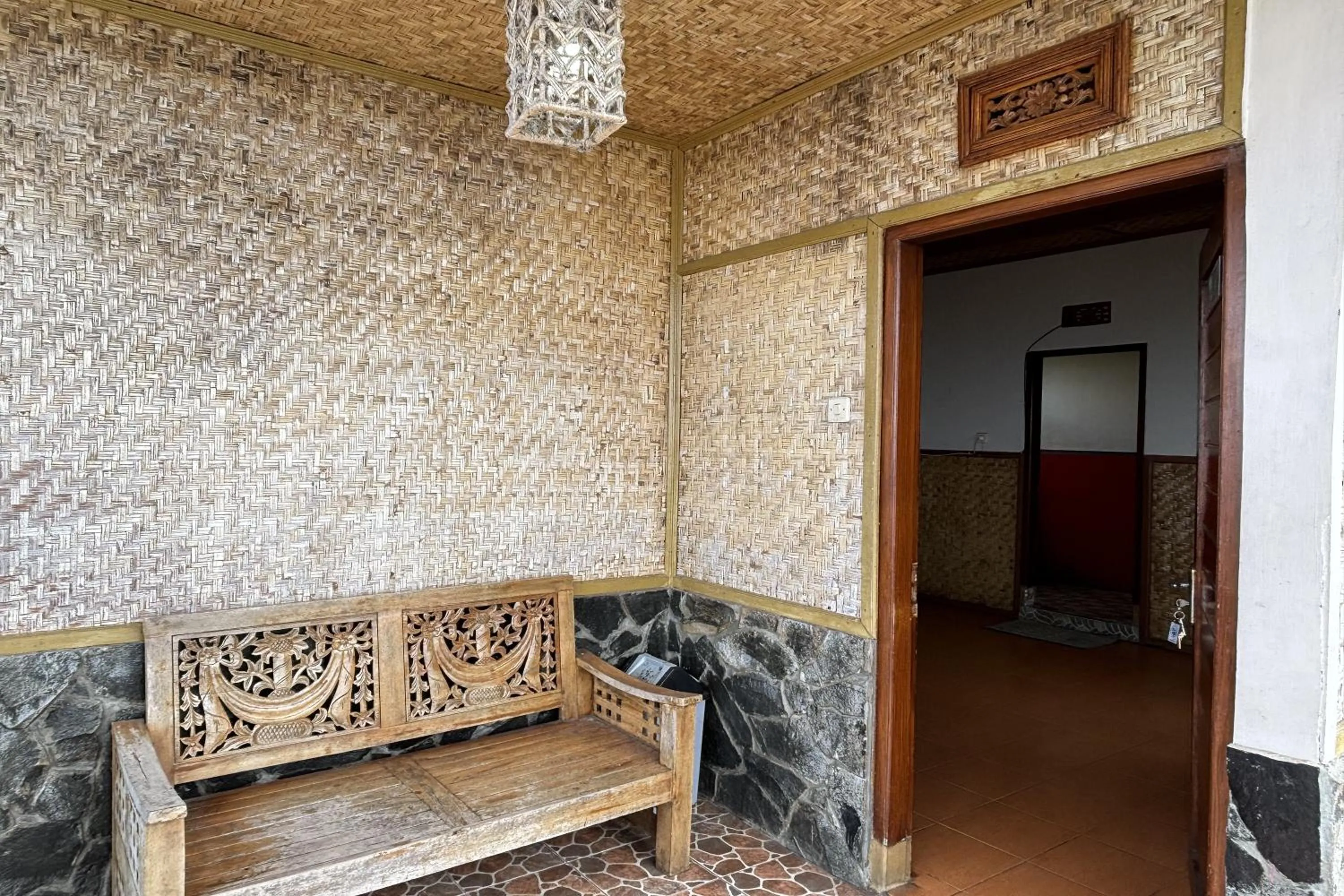 Living room in Puncak Darajat Highland