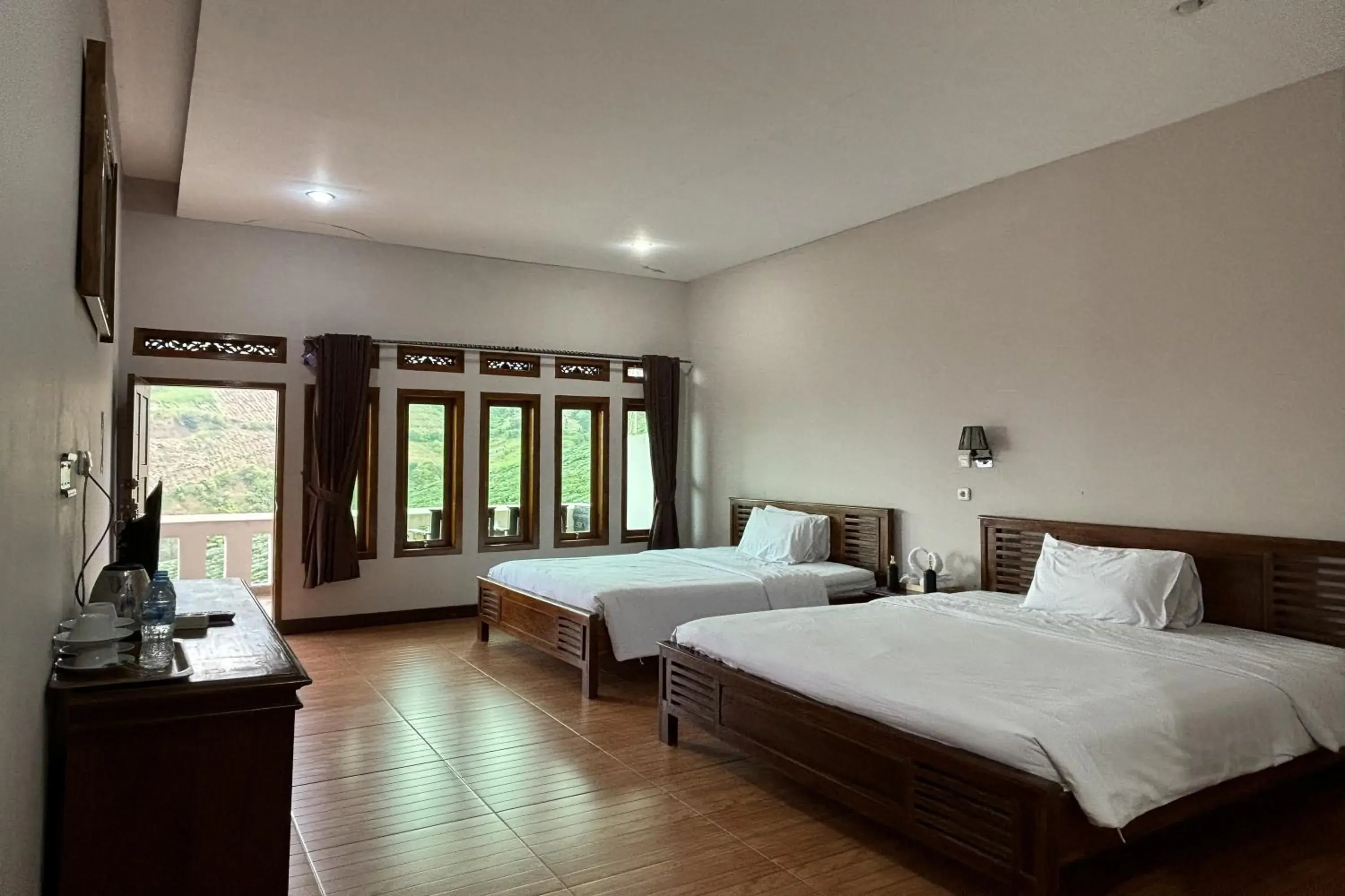 King Room with Two King Beds in Puncak Darajat Highland King Room with Two King Beds in Puncak Darajat Highland