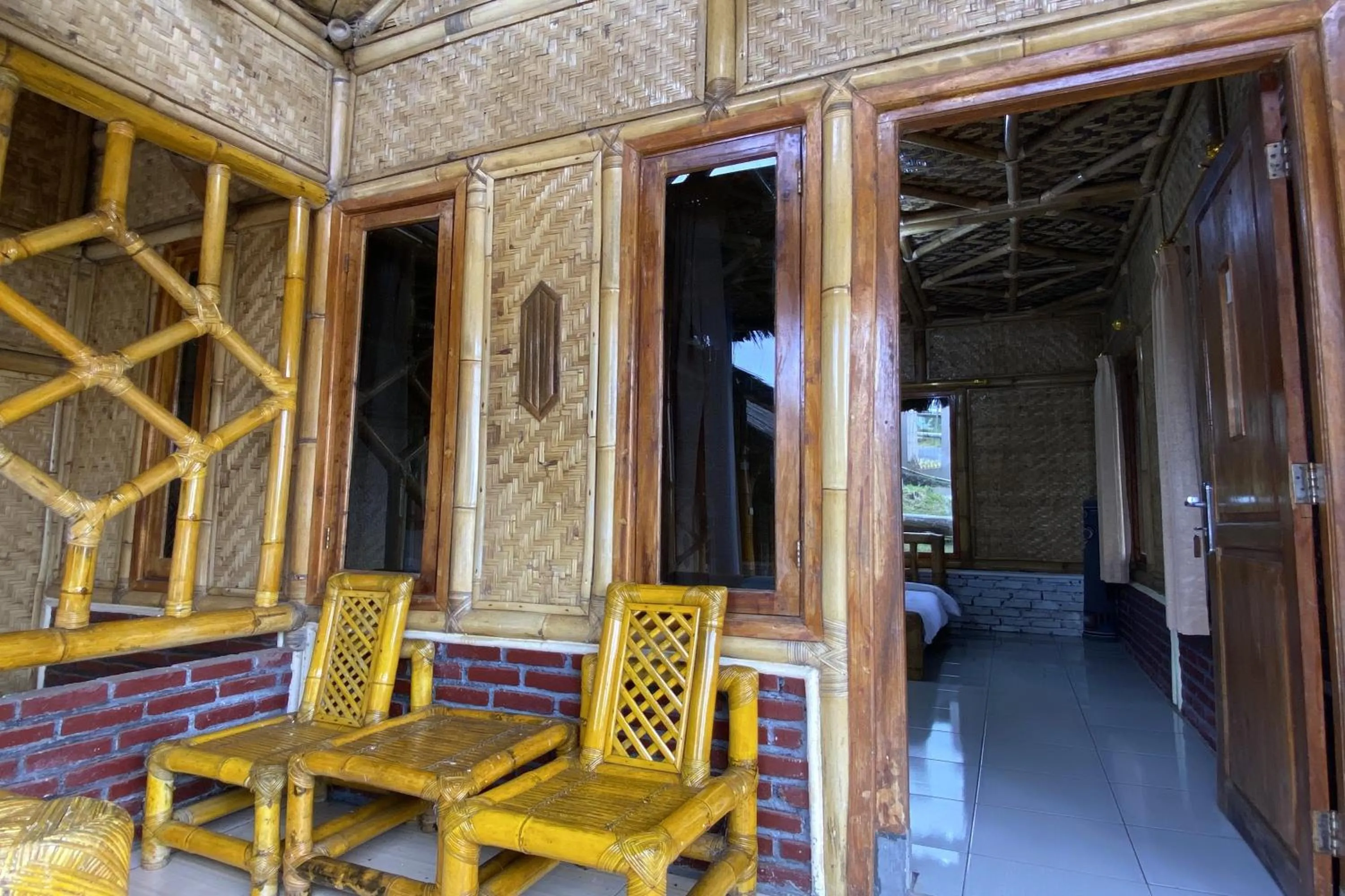 Living room in Puncak Darajat Highland