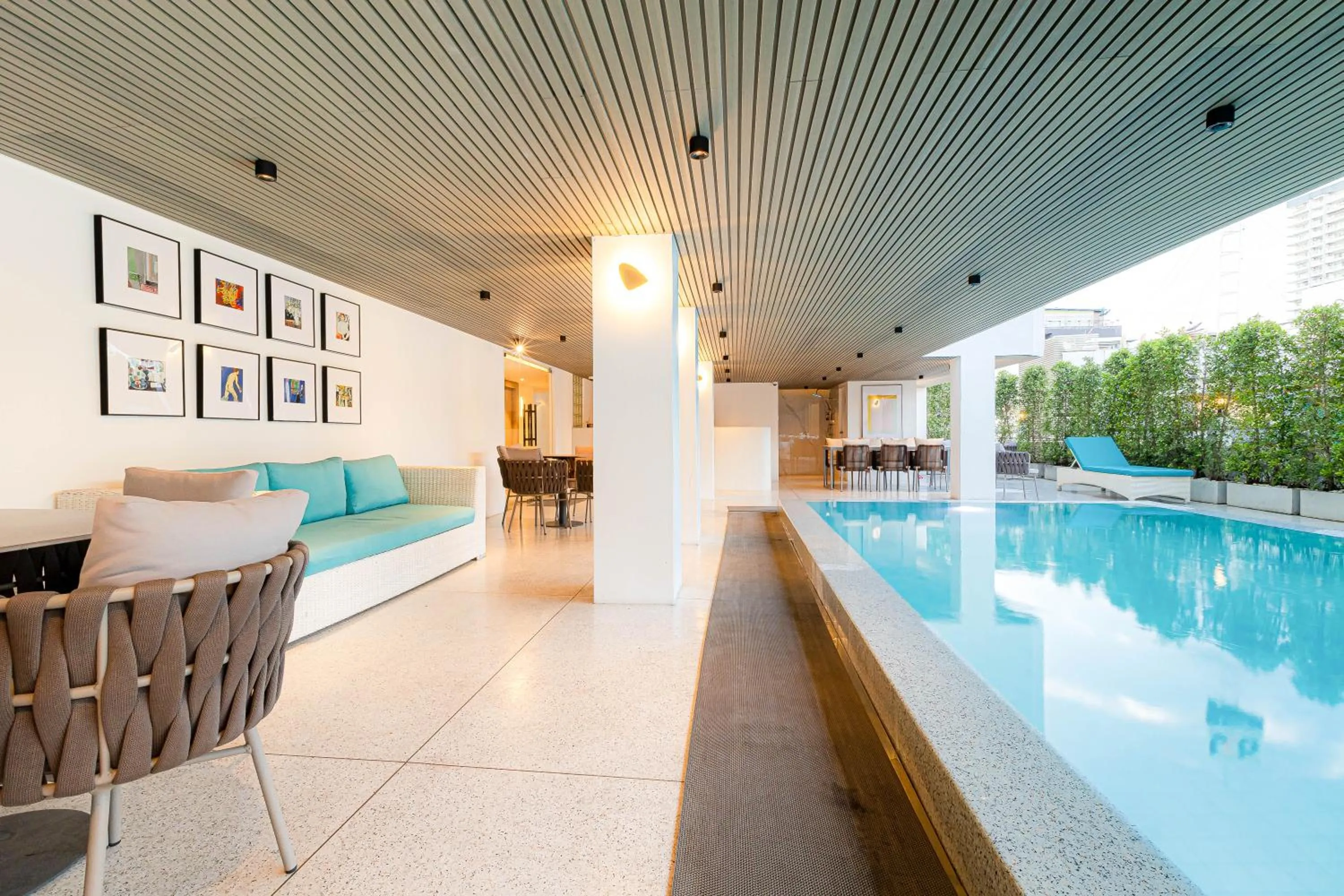 Swimming pool in The One Cozy Living