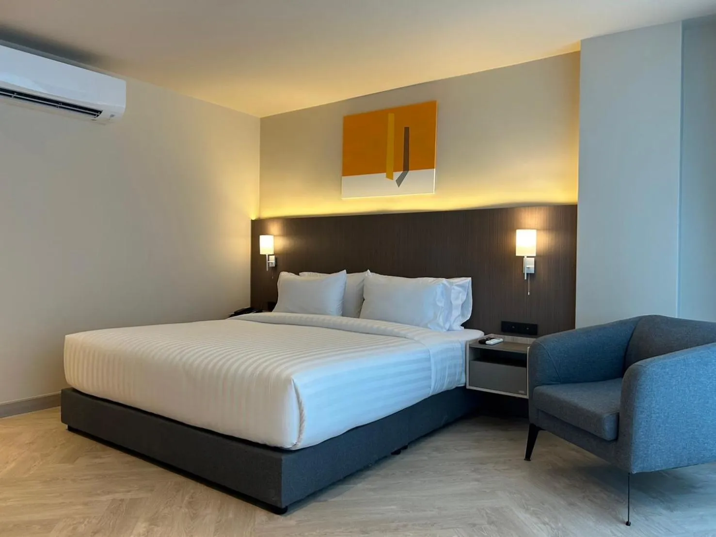 Bed in The One Cozy Living