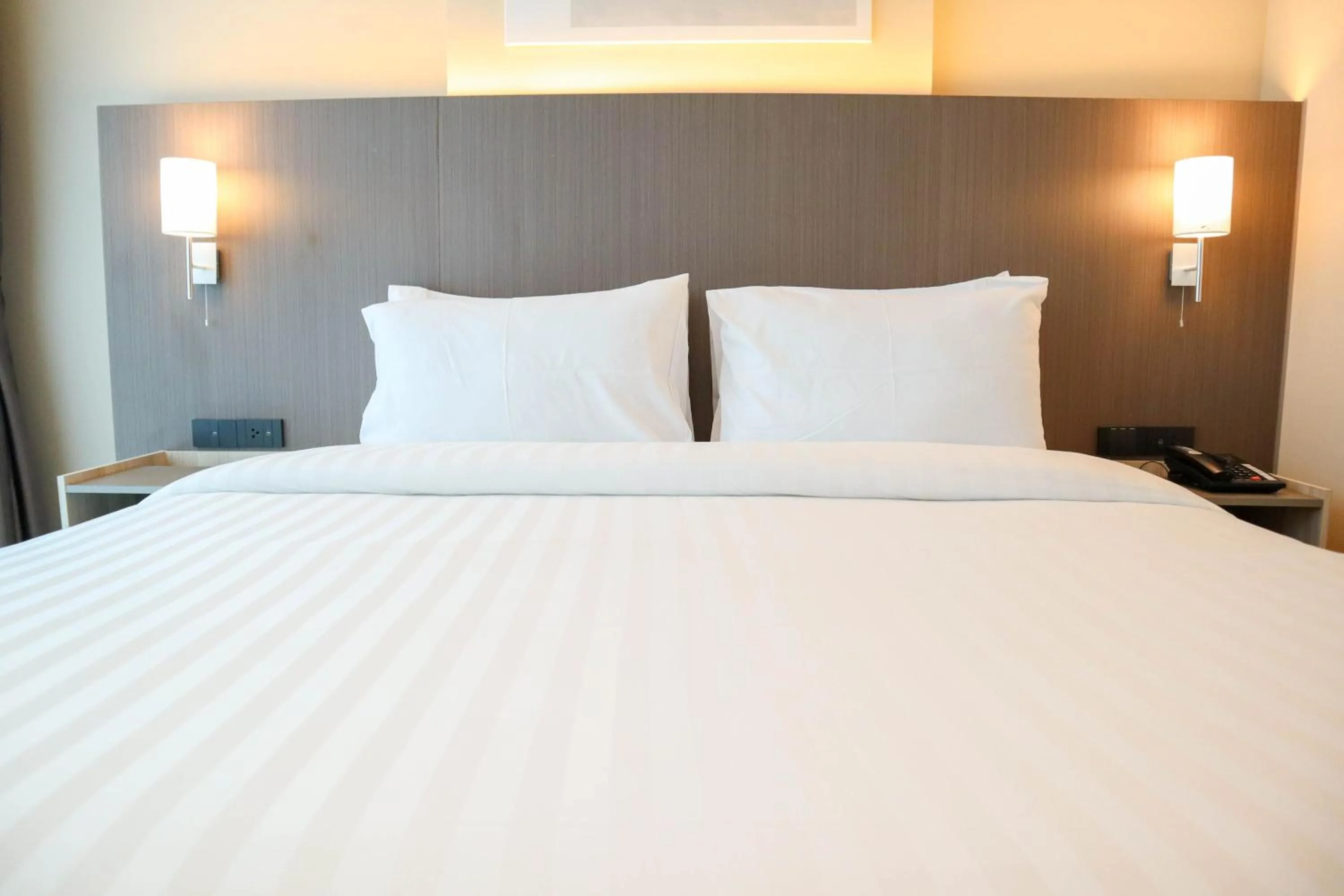 Bed in The One Cozy Living