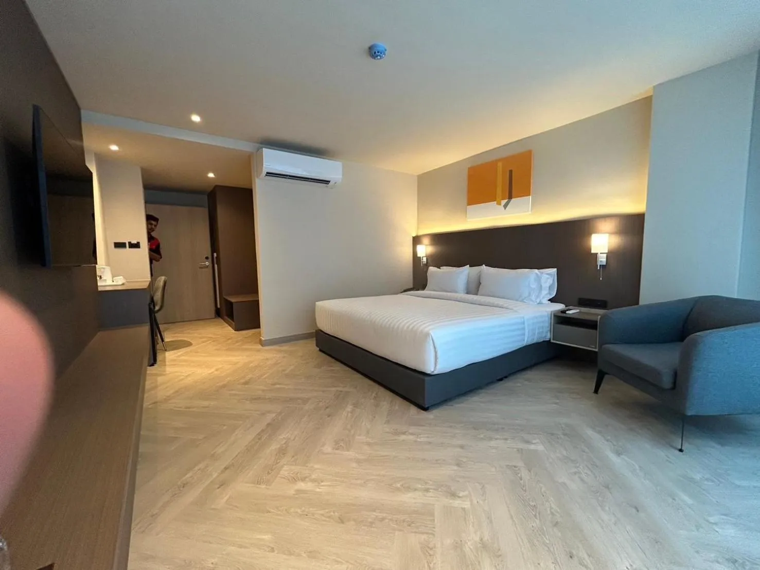 Bed in The One Cozy Living