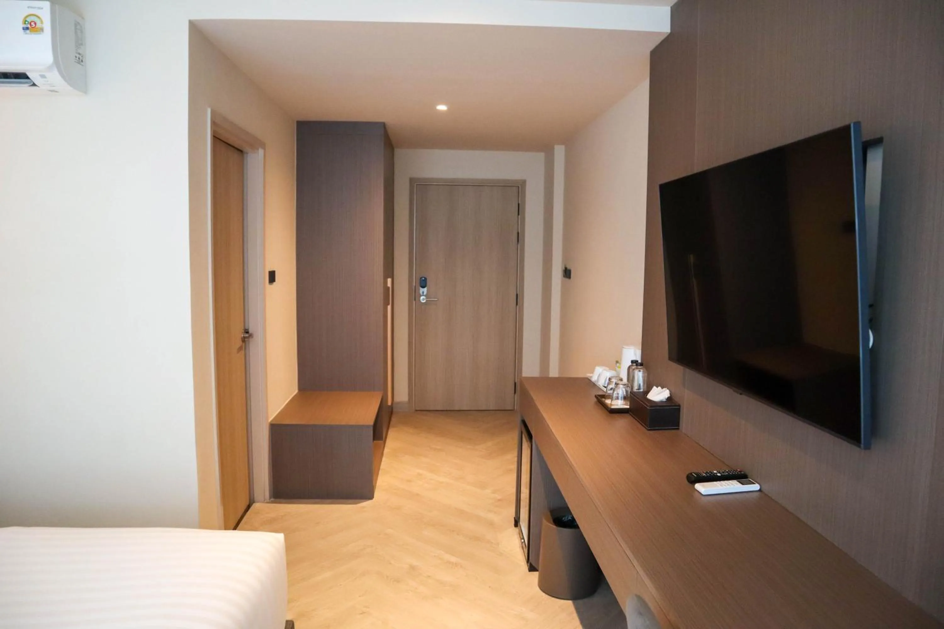 Bed in The One Cozy Living