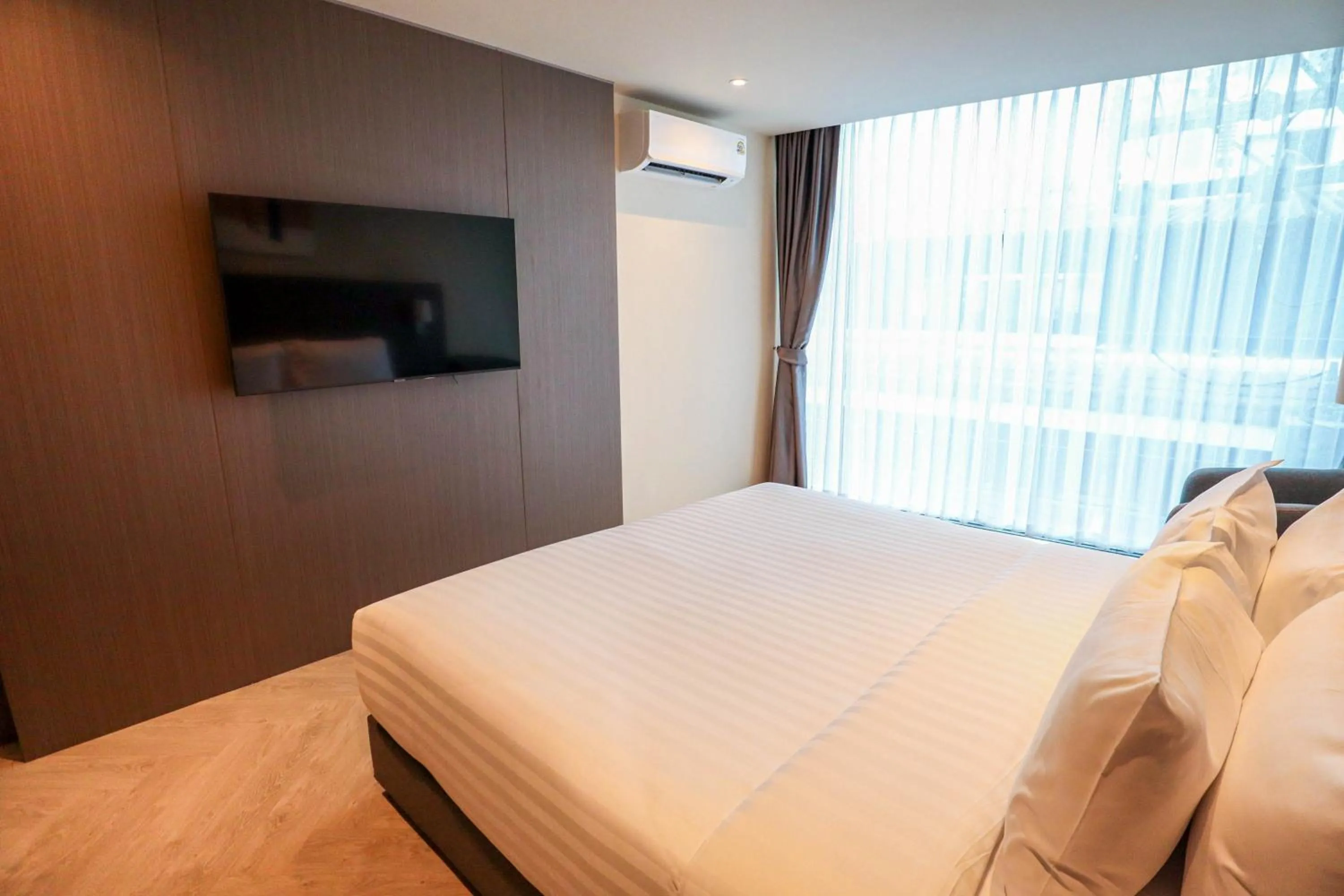 Bed in The One Cozy Living