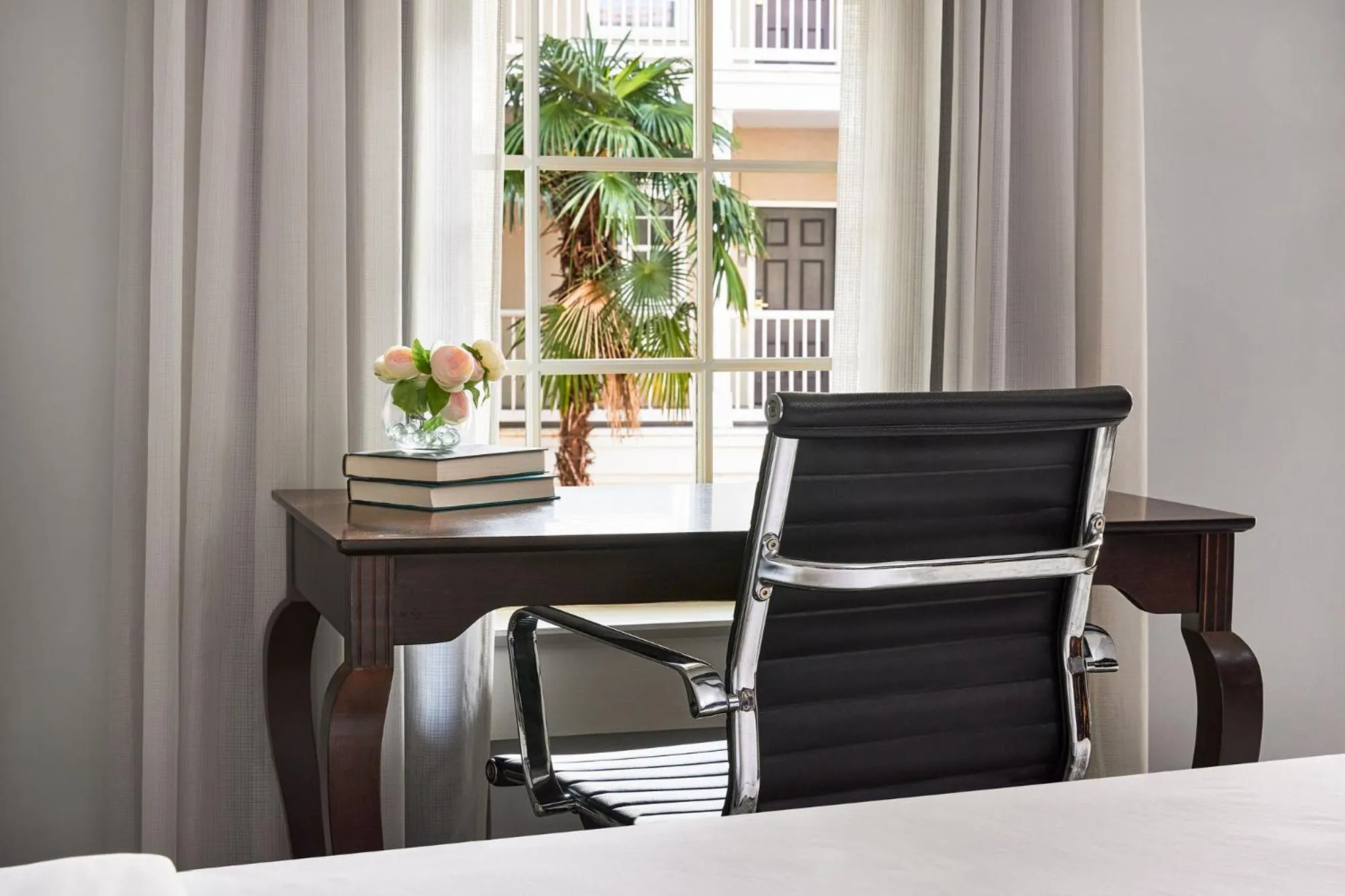 Seating area in St James Hotel Selma