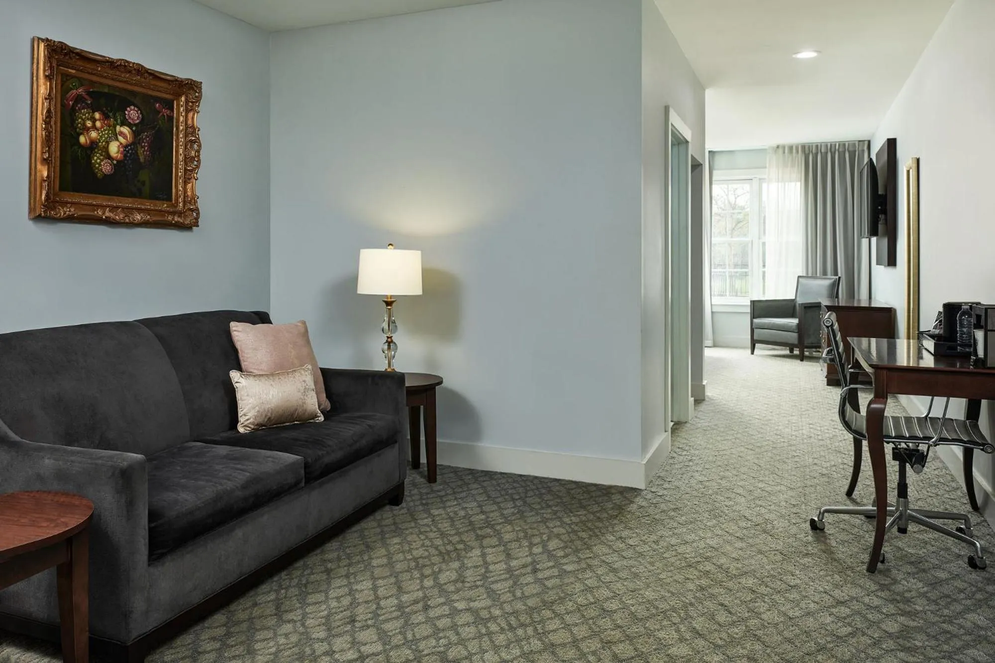 Living room in St James Hotel Selma