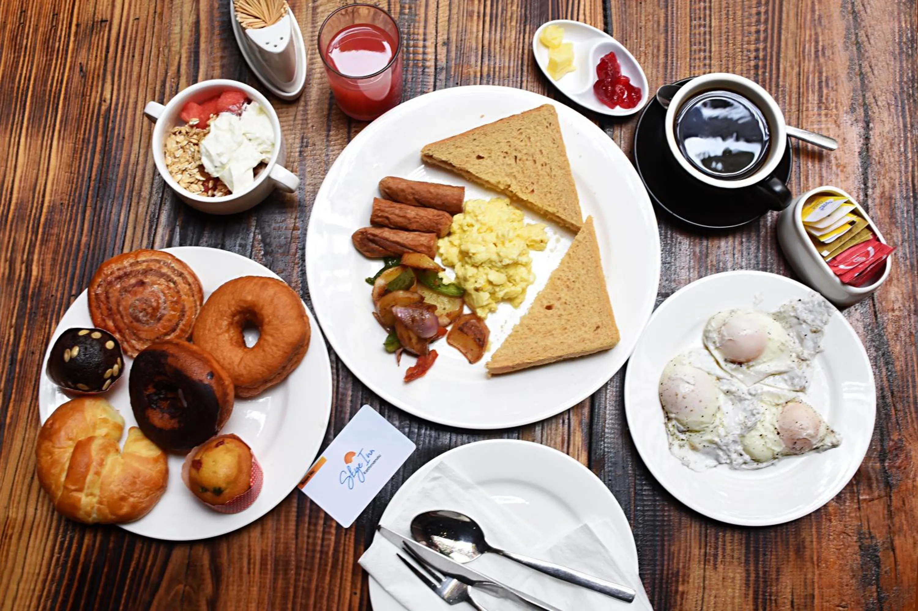 Breakfast in Skye Inn Kathmandu