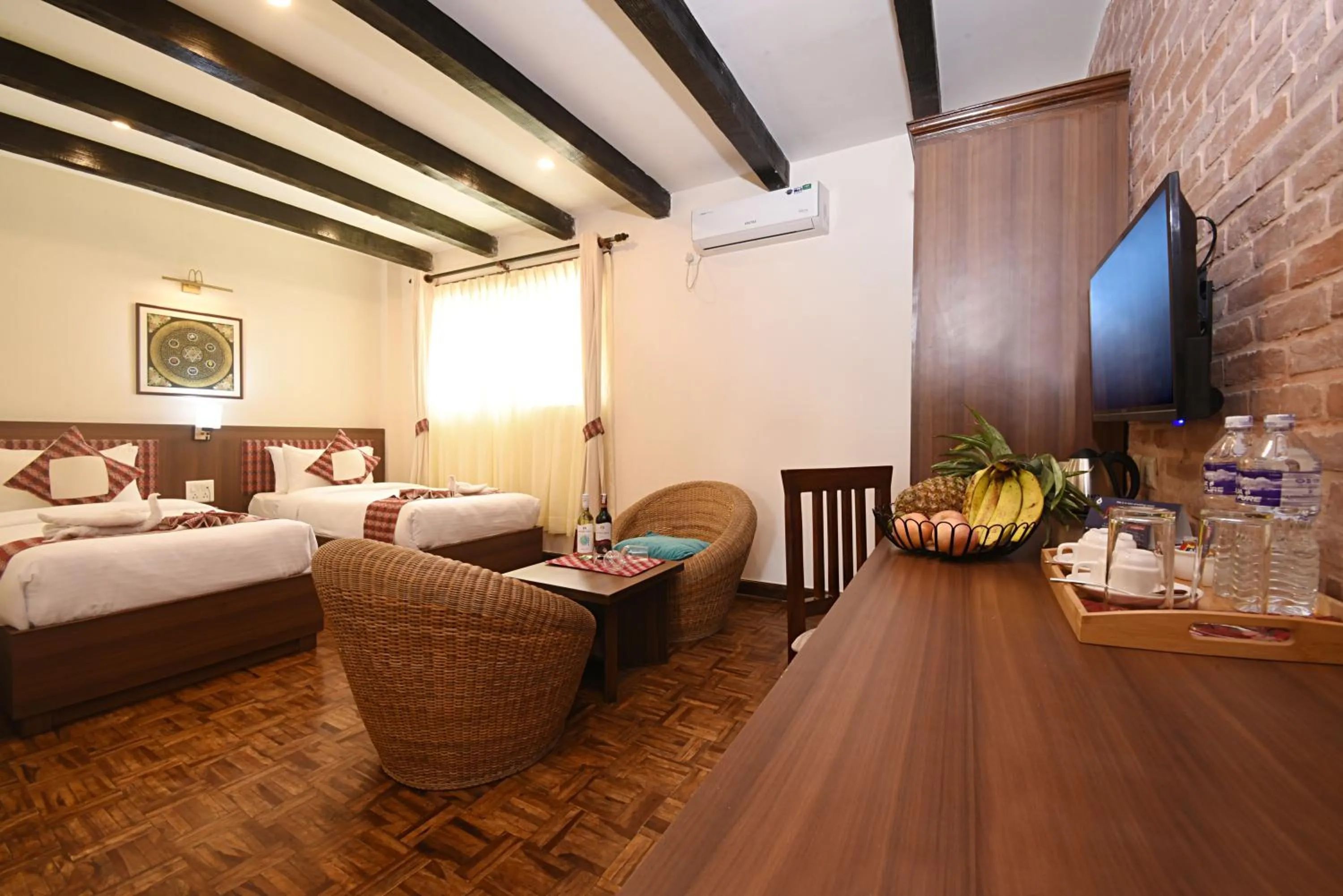 Bedroom, Bed in Skye Inn Kathmandu