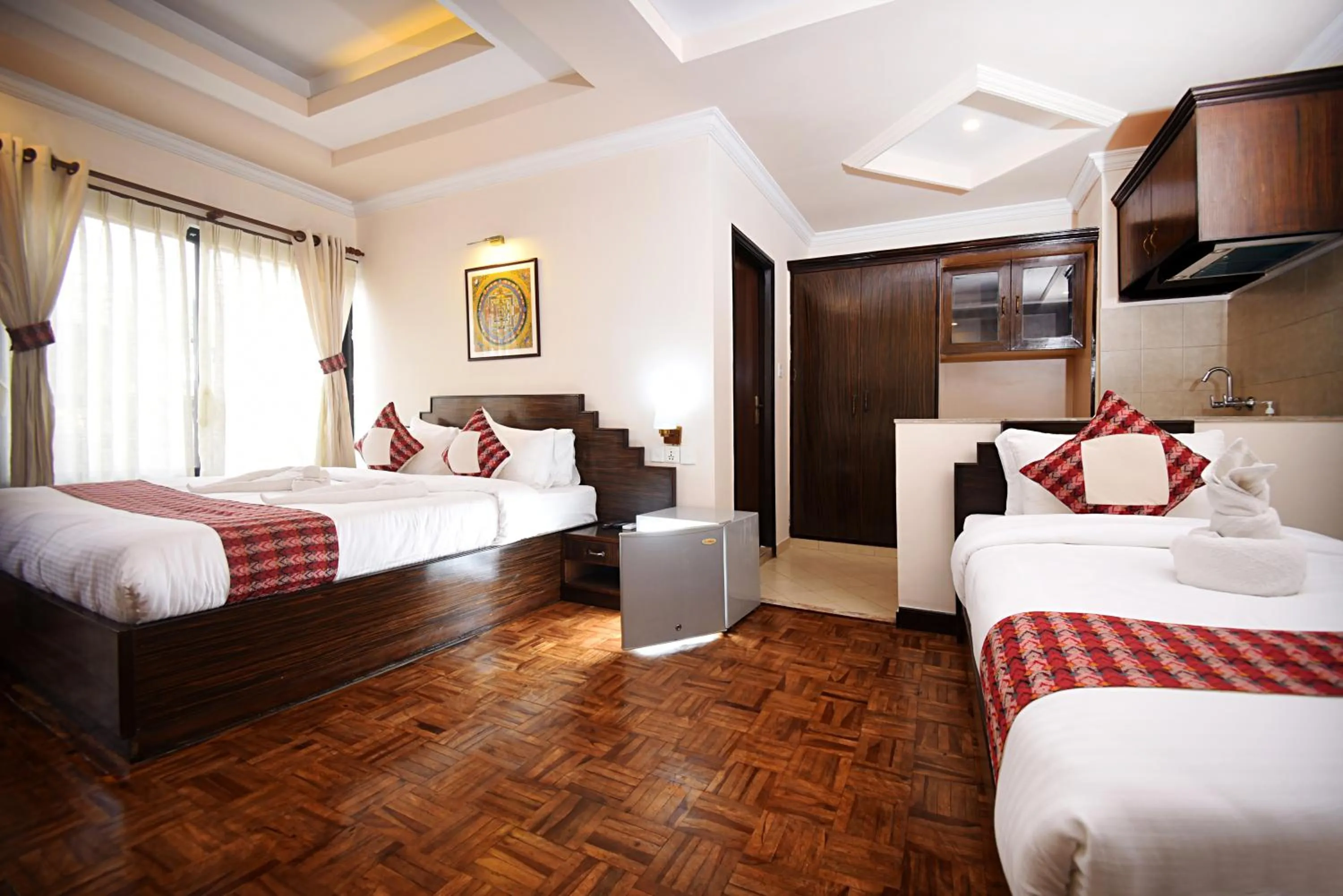 Bedroom, Bed in Skye Inn Kathmandu