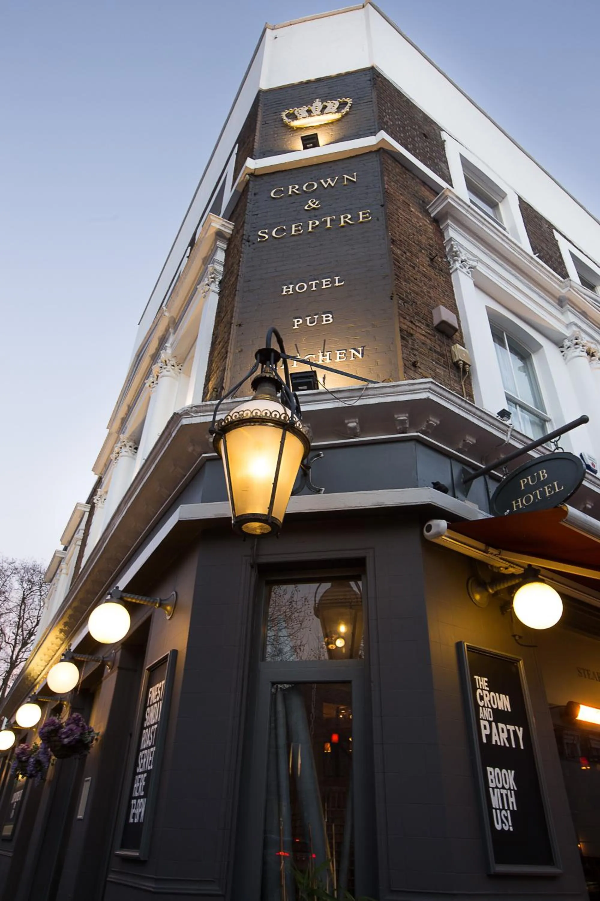 Property building in The Crown and Sceptre