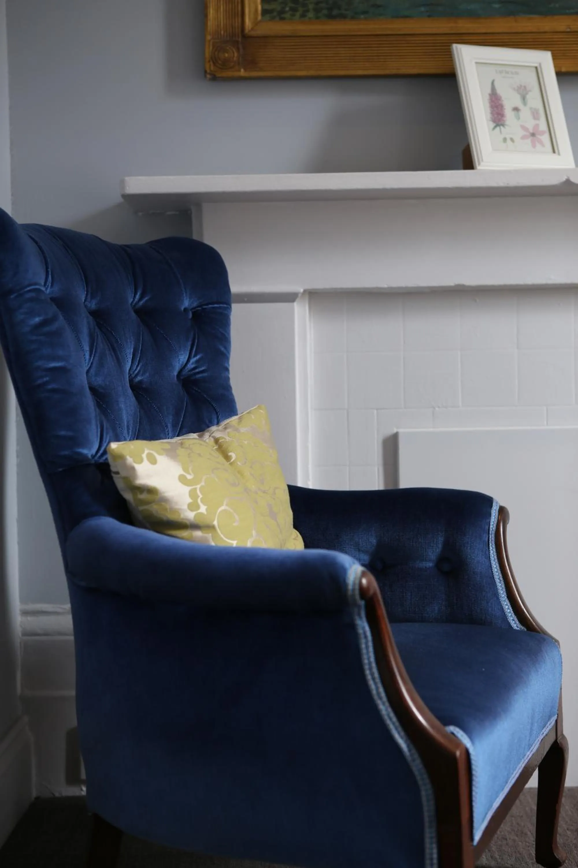 Decorative detail in The Crown and Sceptre