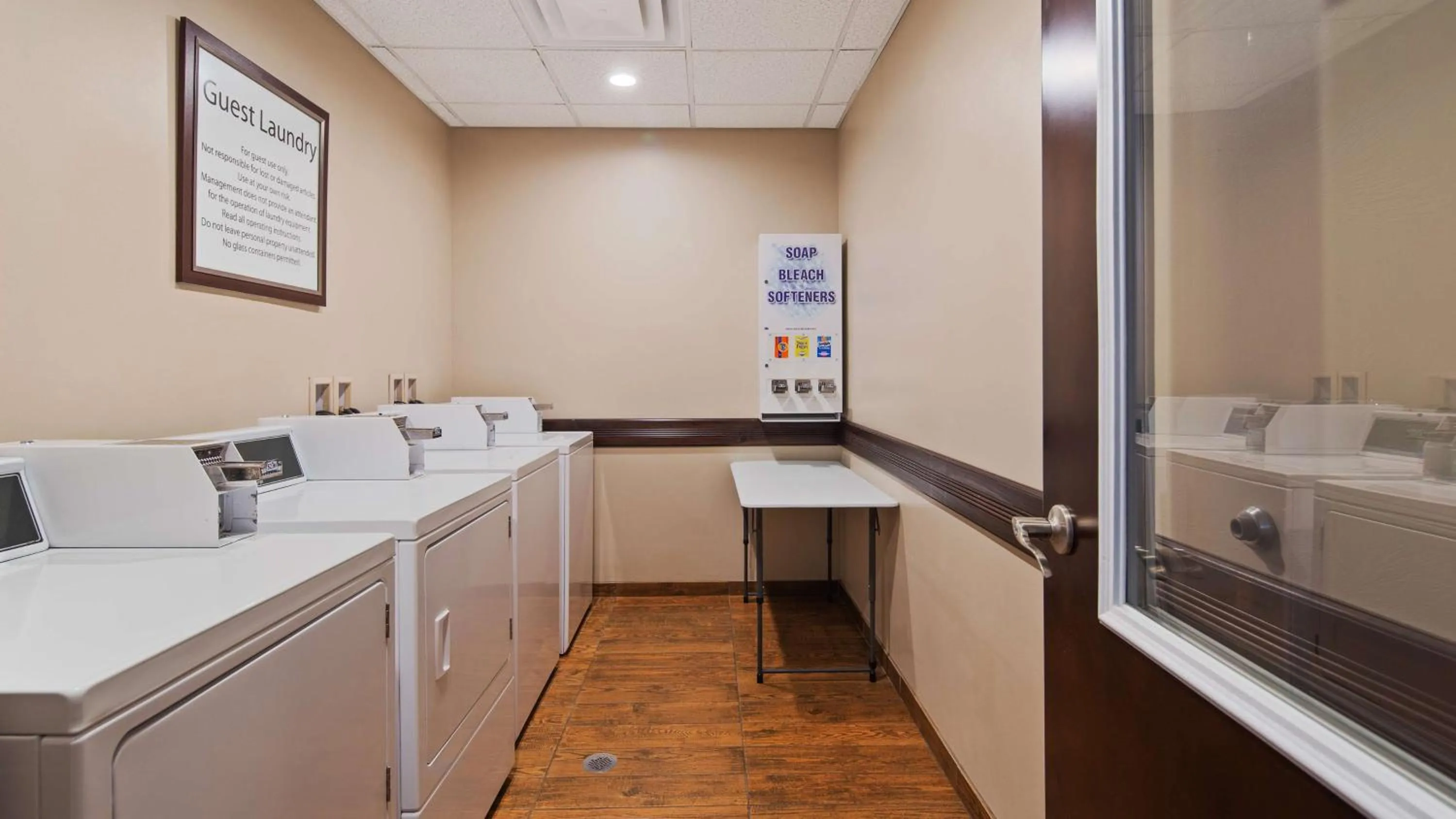 On site in Best Western Plus Zion West