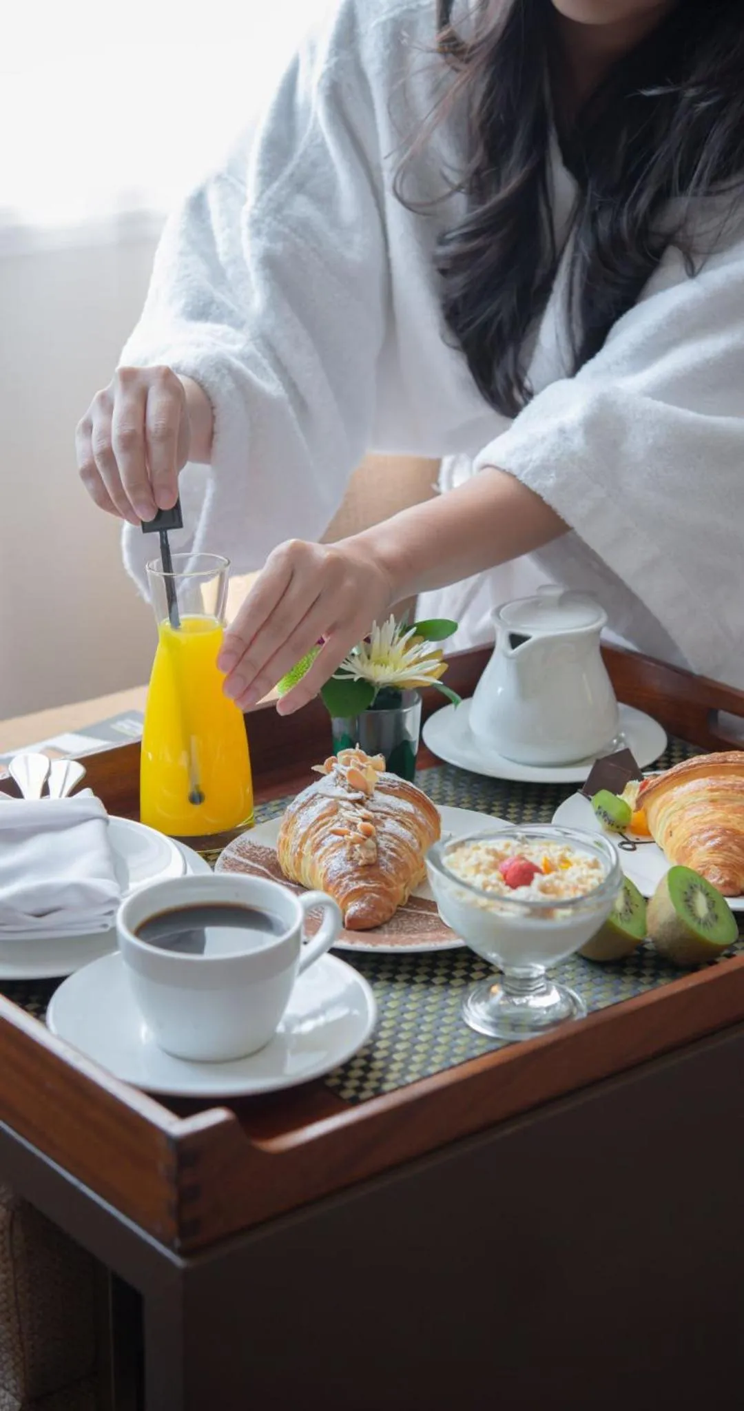 Breakfast in Gumaya Tower Hotel