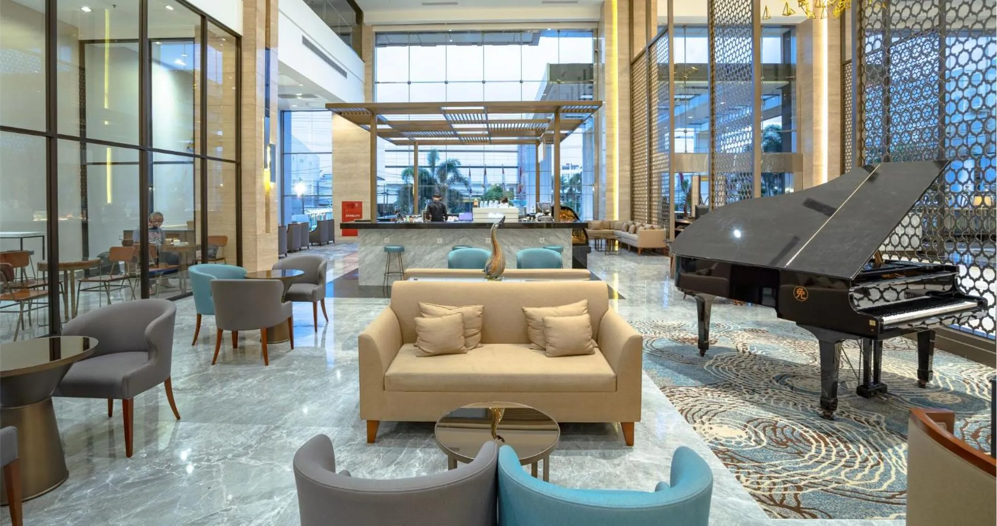 Lobby or reception in Gumaya Tower Hotel