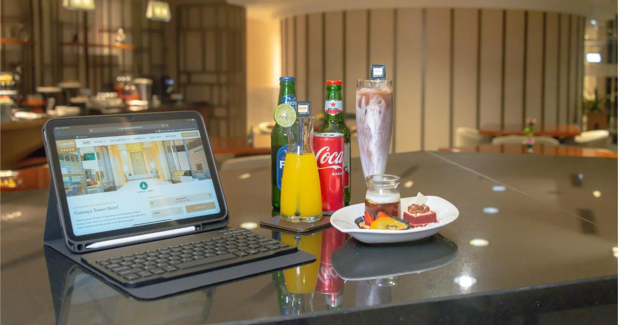 Area and facilities in Gumaya Tower Hotel