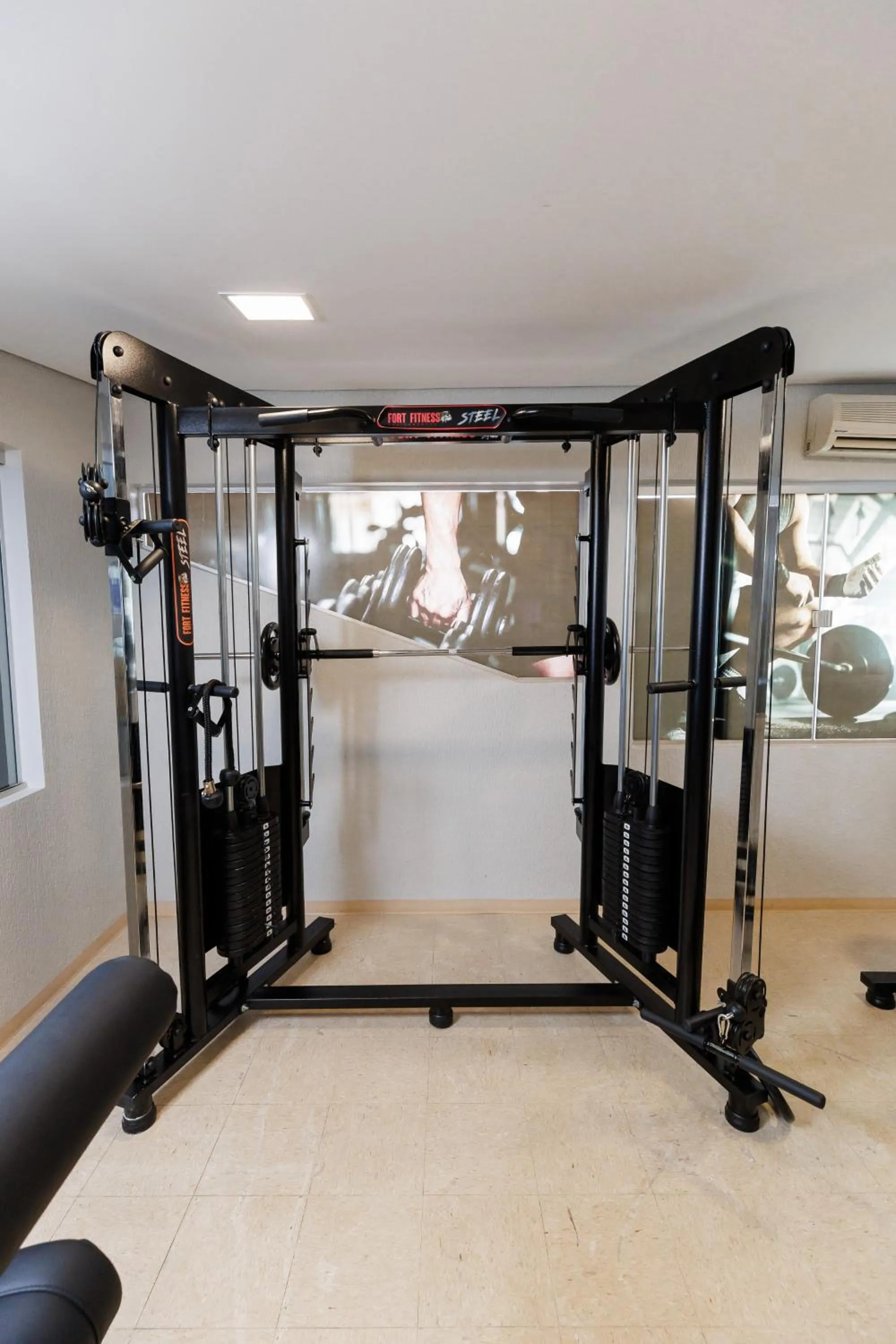 Fitness centre/facilities in Tonello Business Hotel