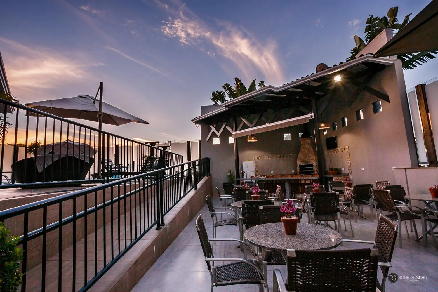 Patio in Tonello Business Hotel