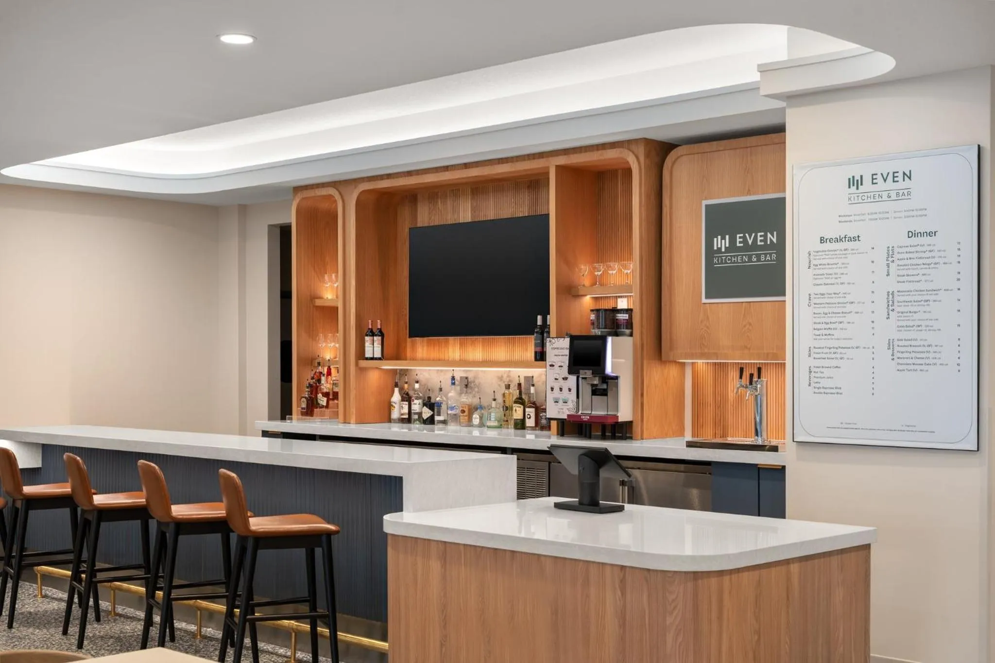 Lounge or bar in EVEN Hotel Orlando International Airport by IHG