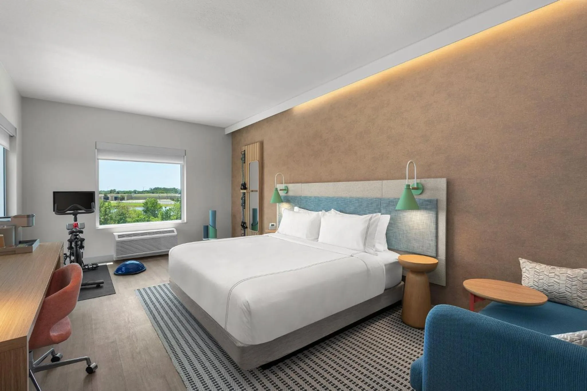 Photo of the whole room, Bed in EVEN Hotel Orlando International Airport by IHG