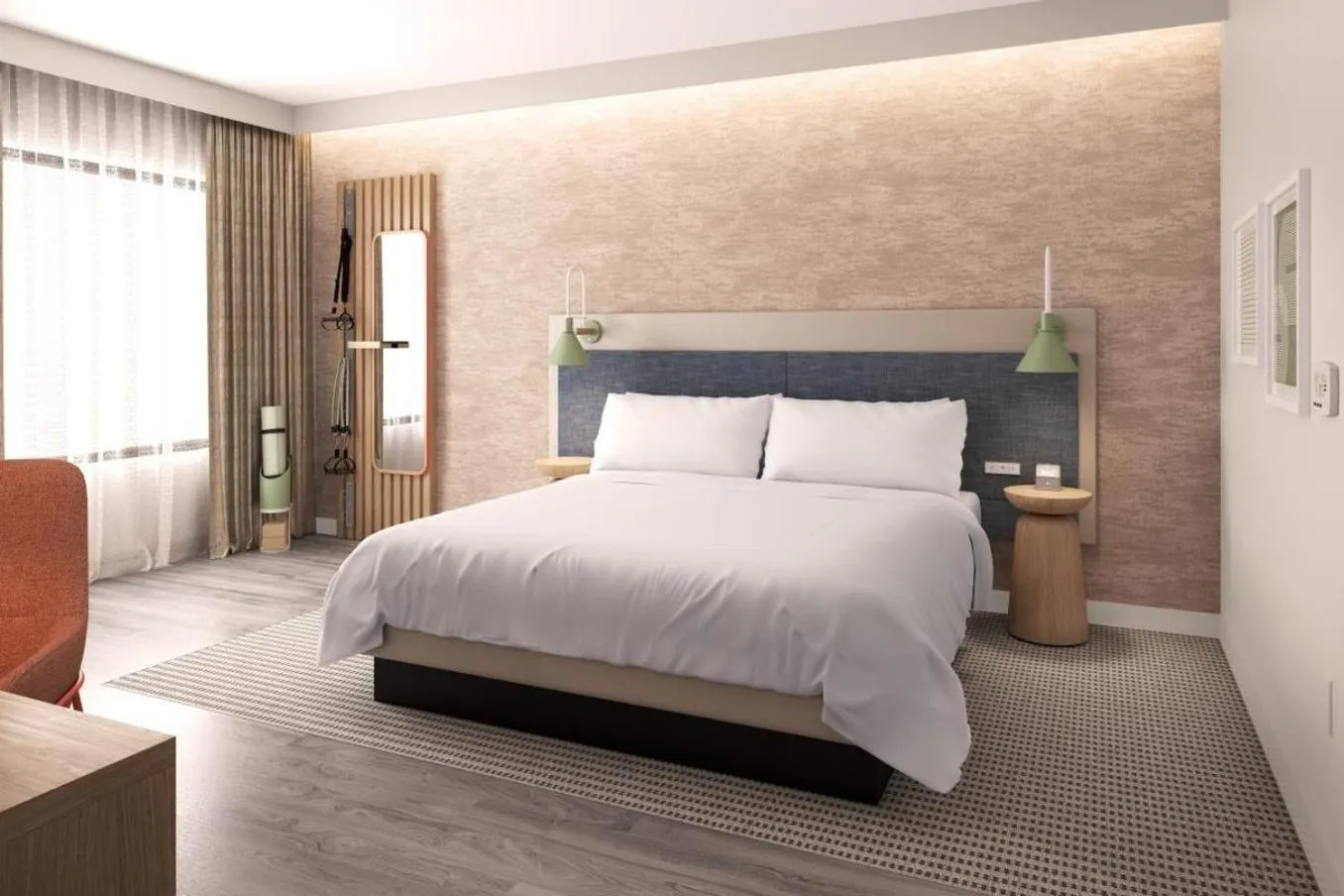 Photo of the whole room, Bed in EVEN Hotel Orlando International Airport by IHG