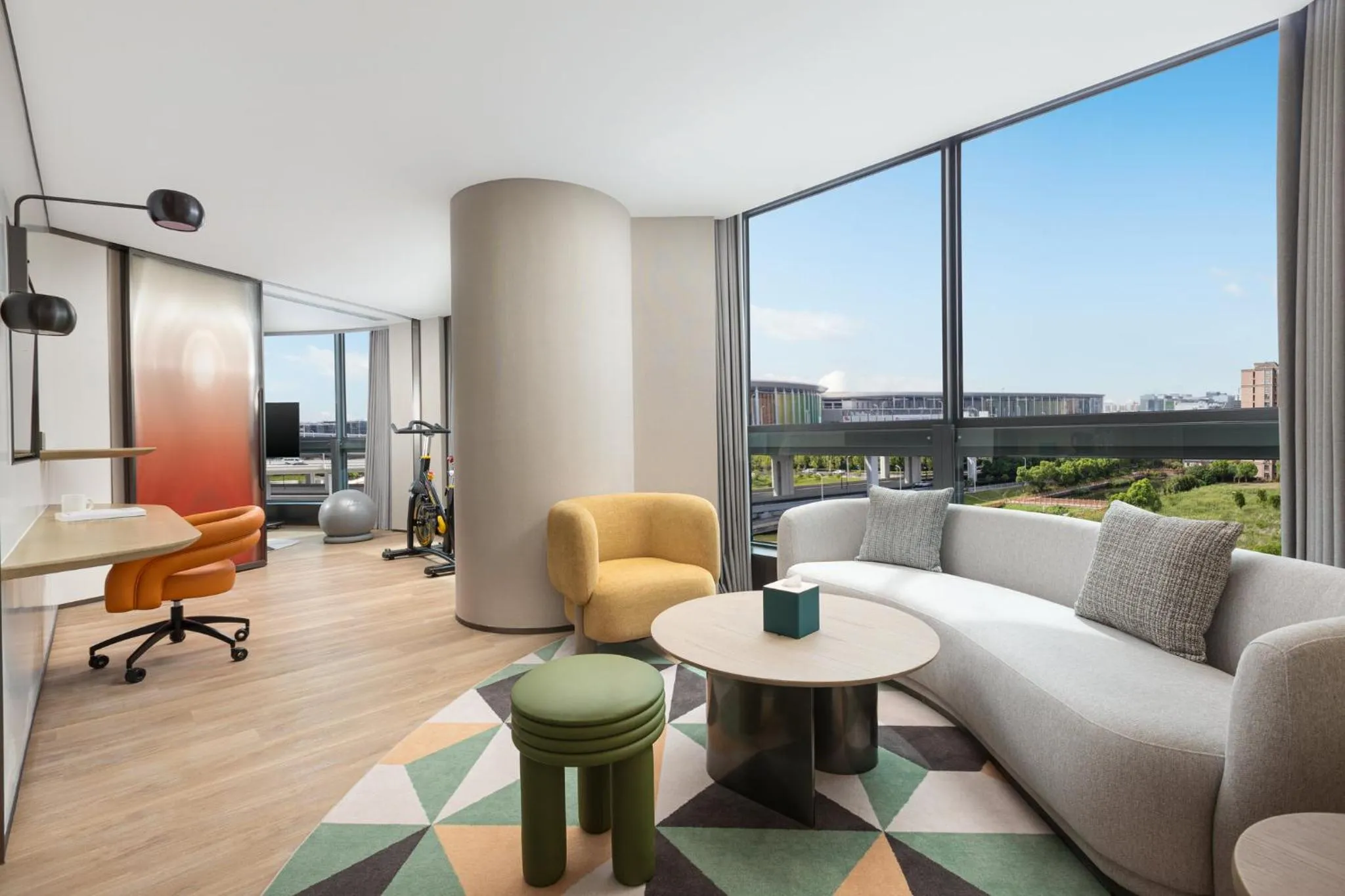 Photo of the whole room in EVEN Hotel Shanghai Hongqiao CBD by IHG