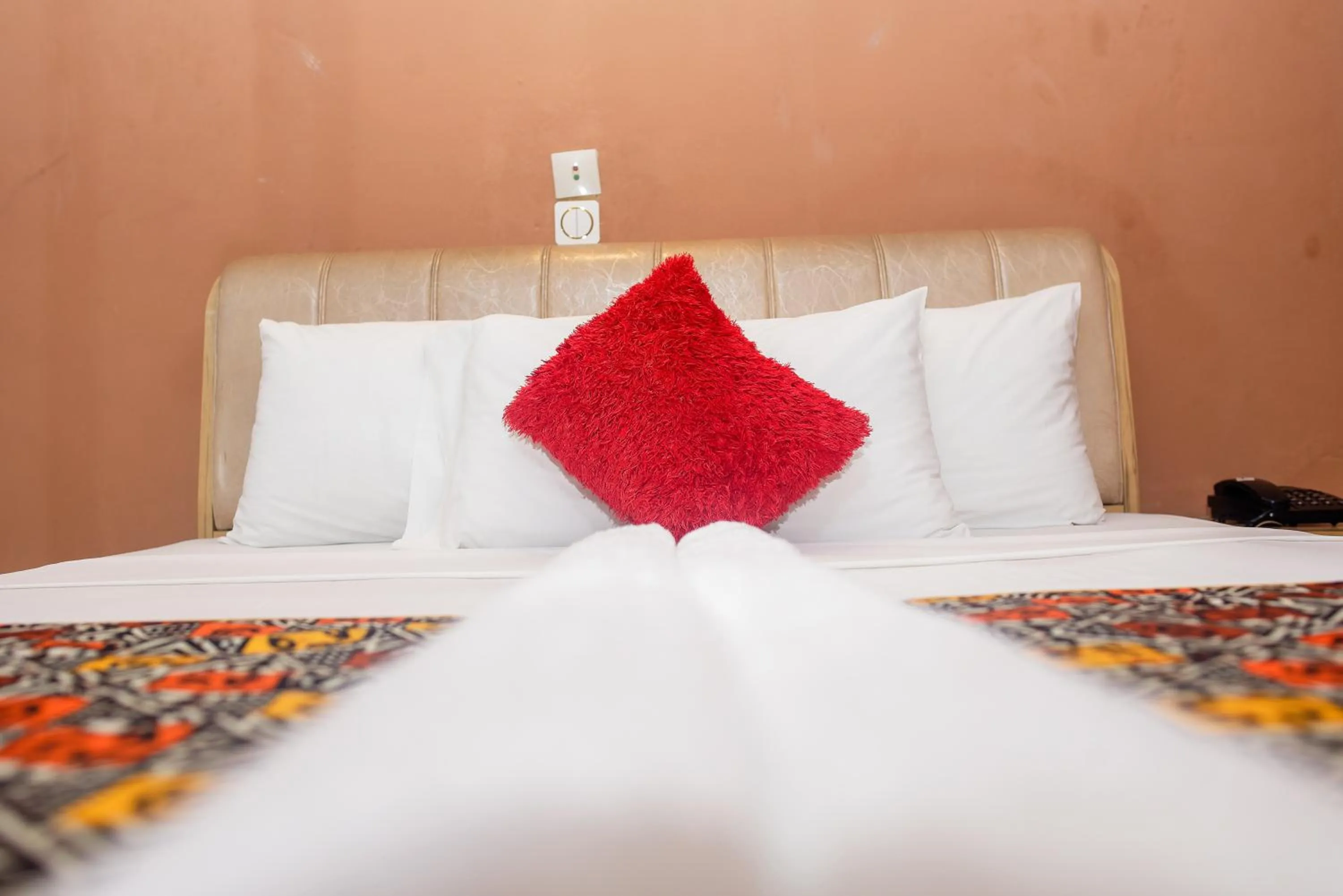 Bed in New Hotel Sossa