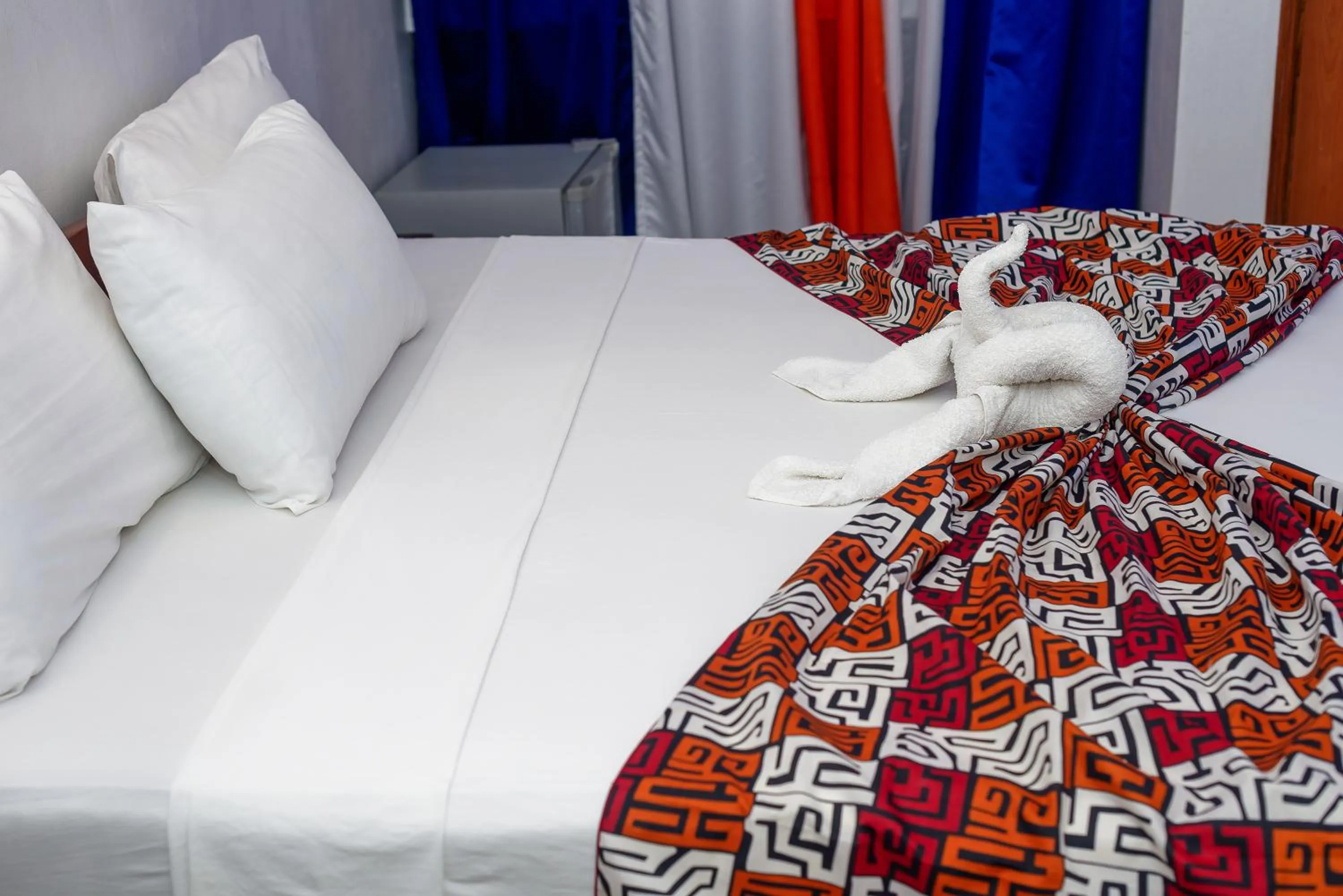 Bed in New Hotel Sossa