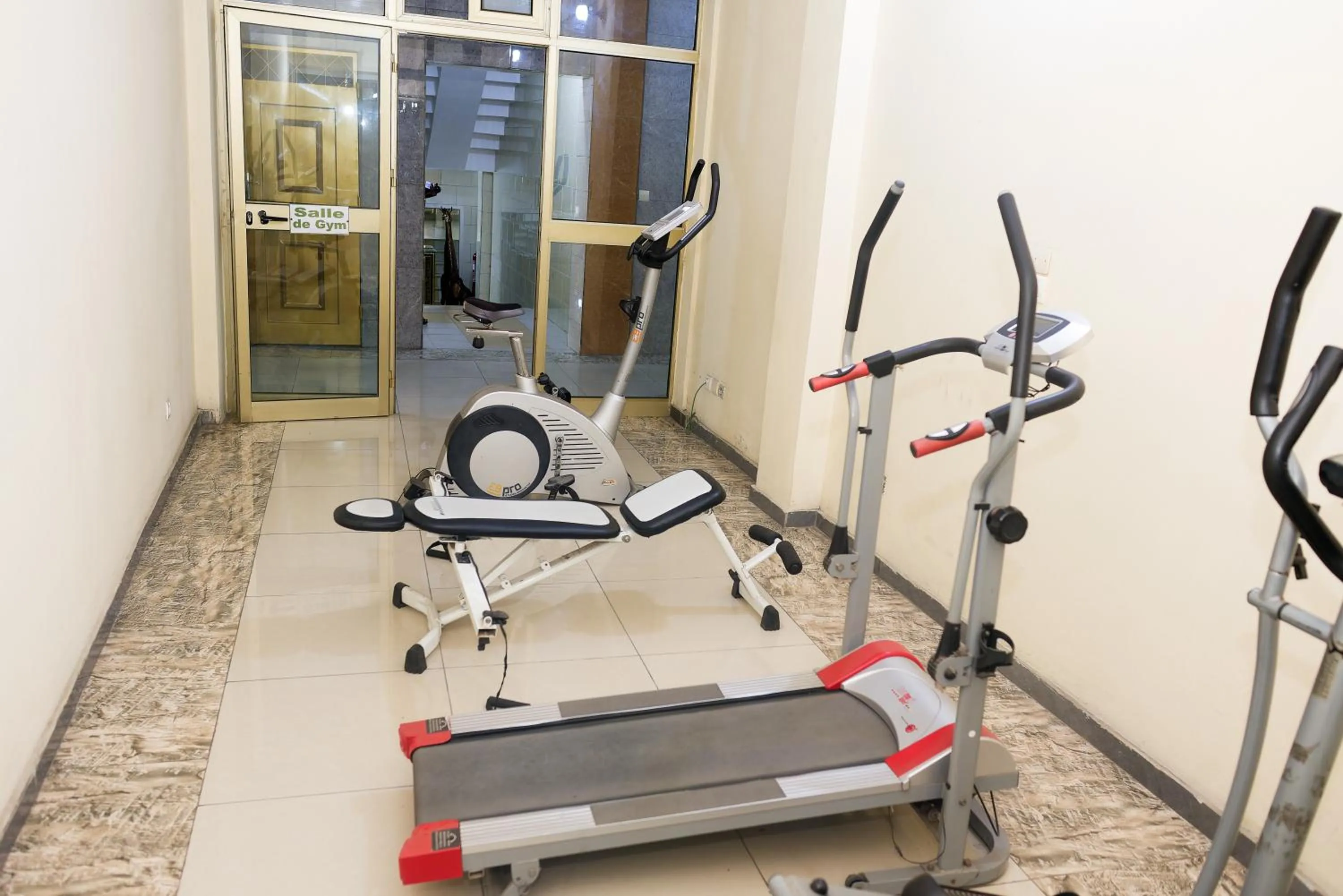 Fitness centre/facilities in New Hotel Sossa