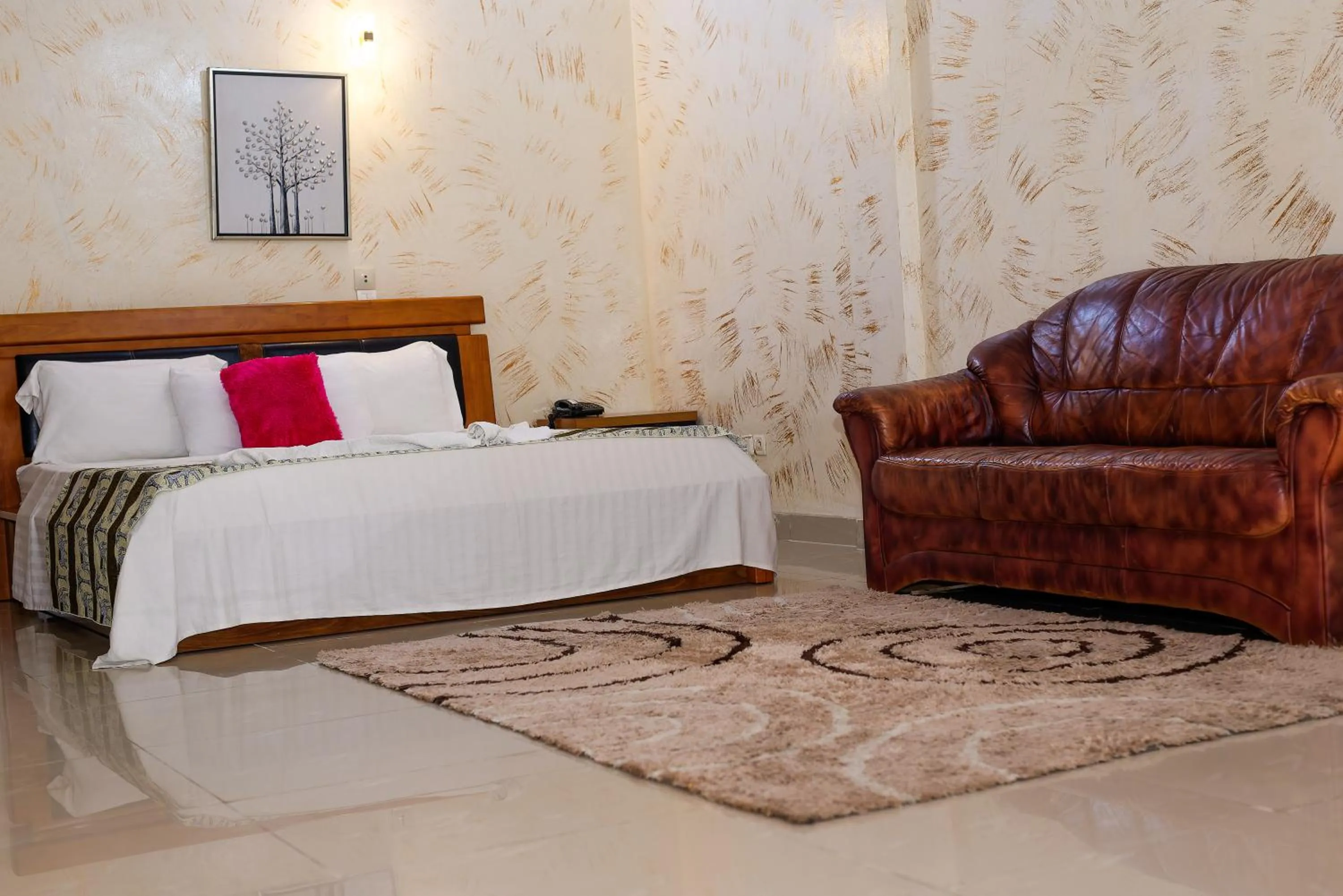 Bed in New Hotel Sossa