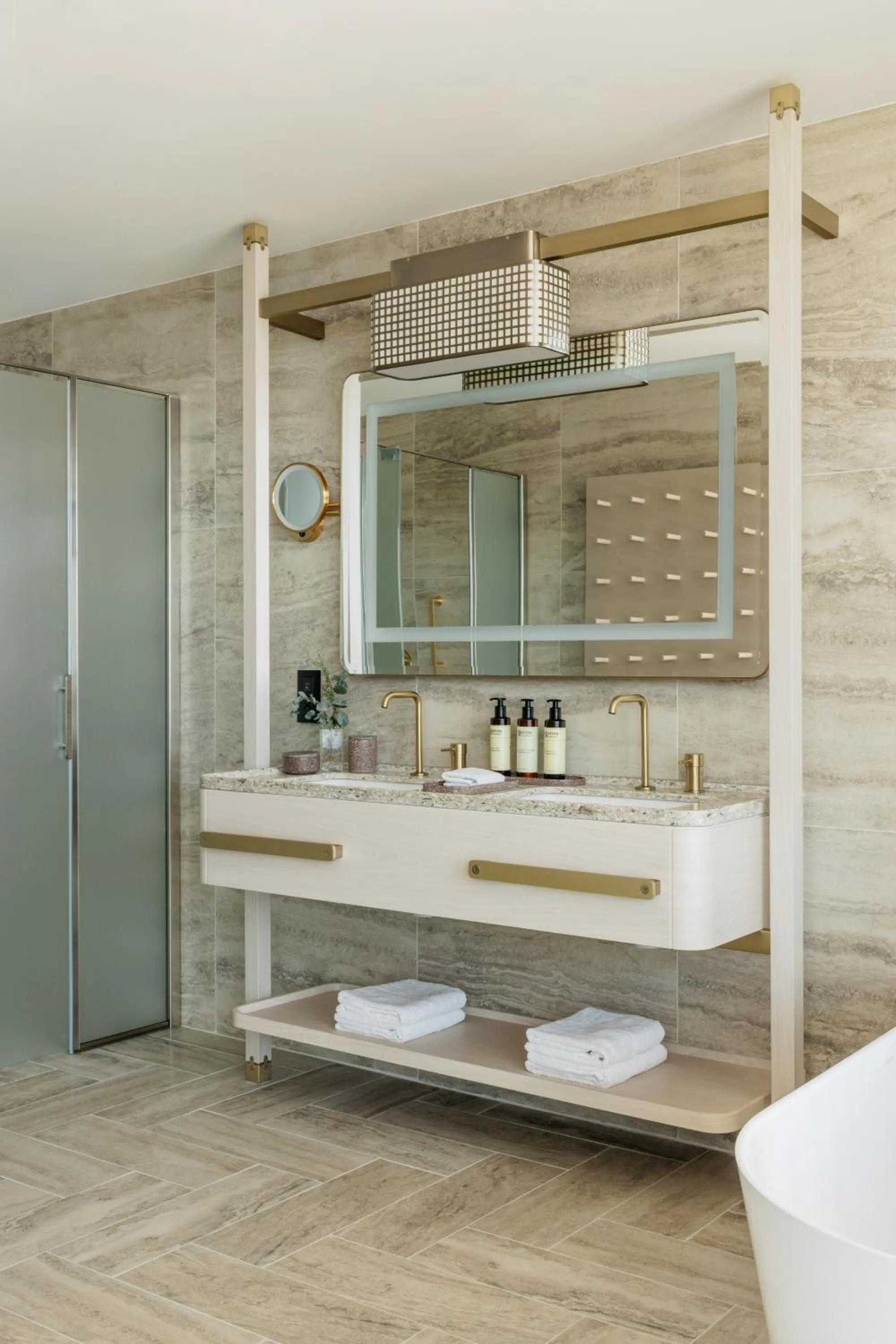 Bathroom in ME Malta by Meliá