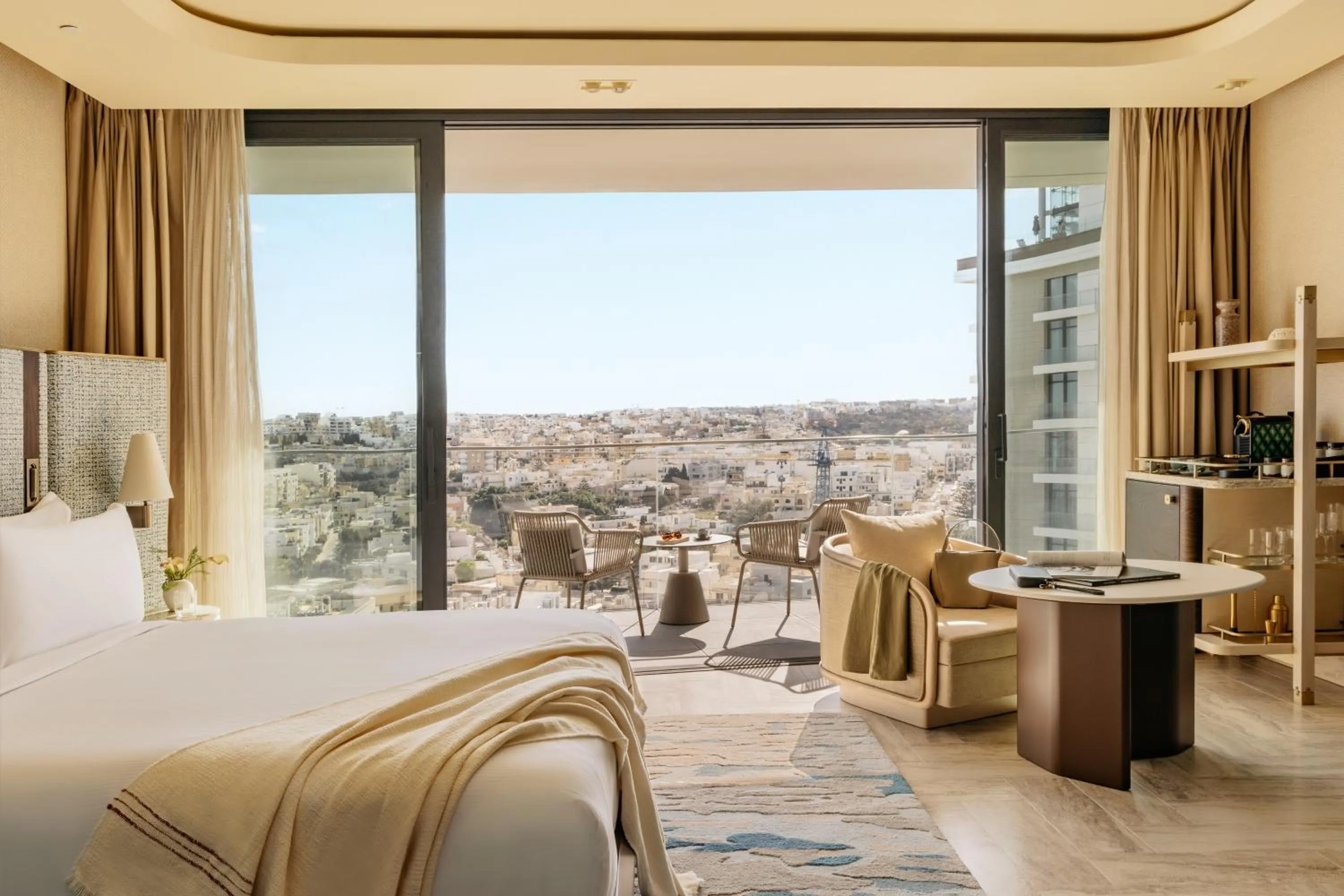 Bed in ME Malta by Meliá