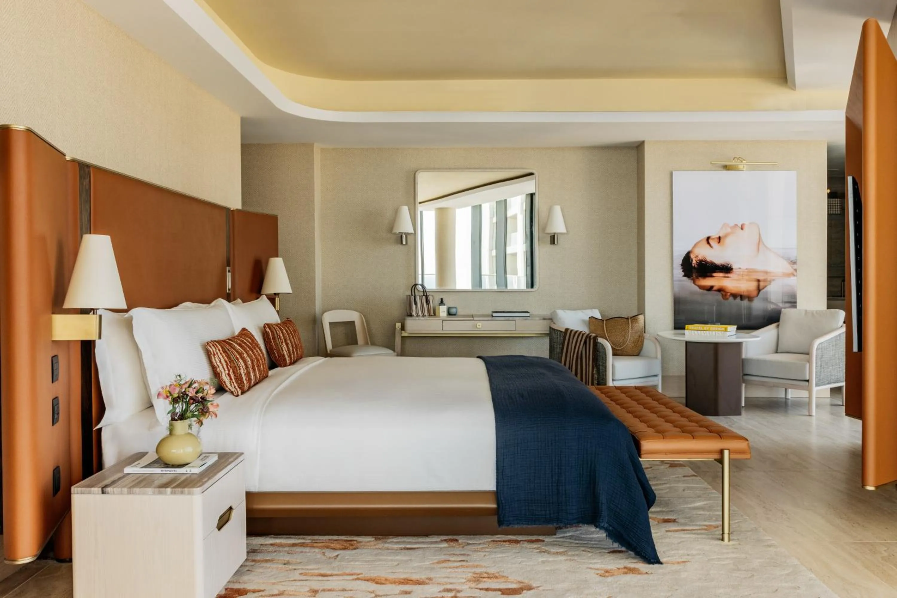 Bed in ME Malta by Meliá