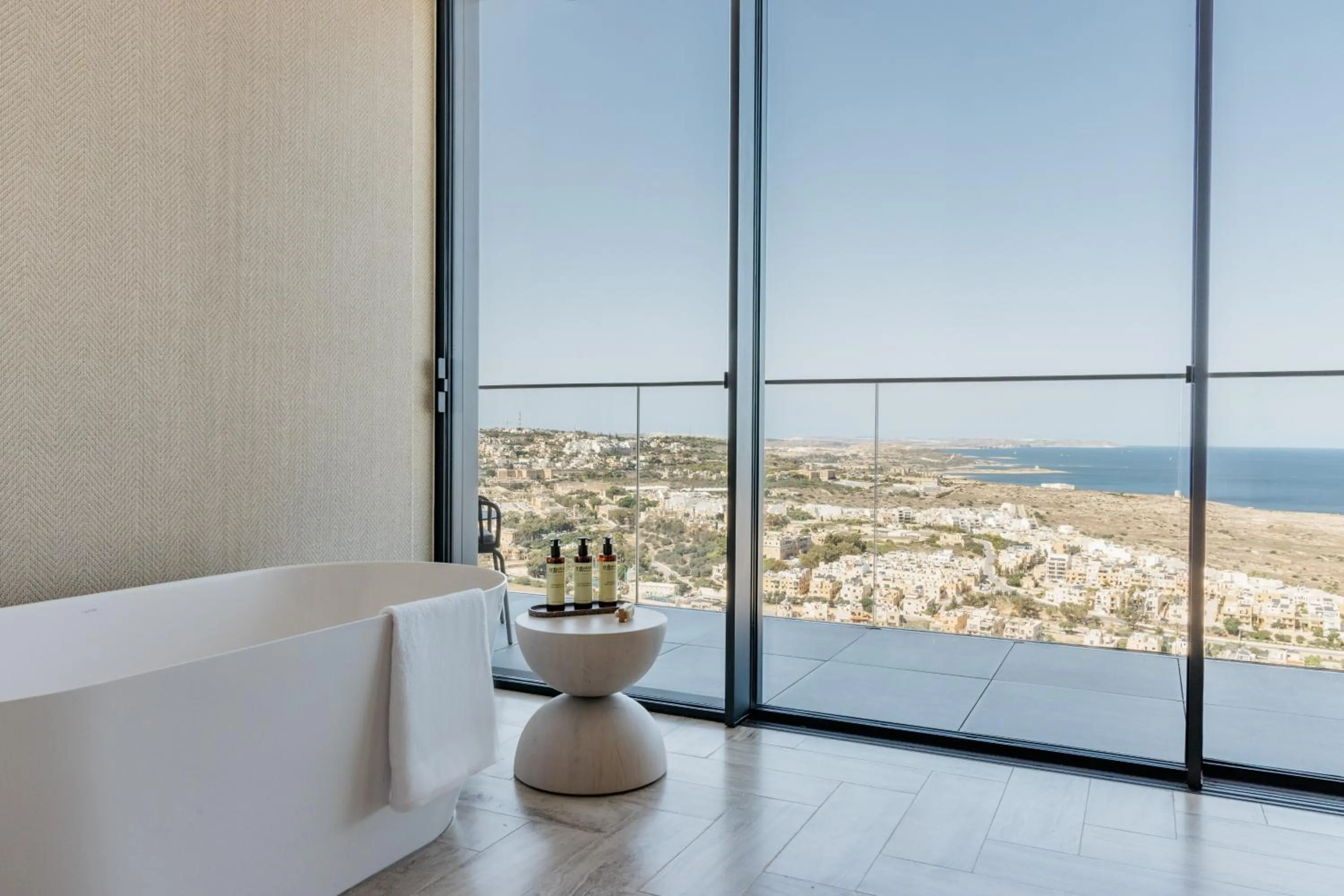 Bathroom in ME Malta by Meliá