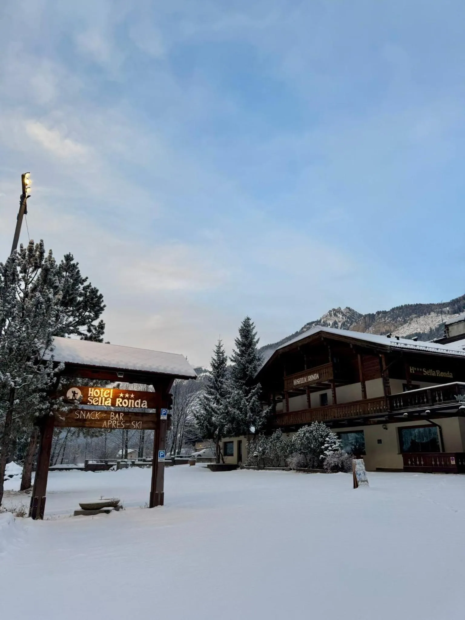 Property building in Hotel Sella Ronda Serenella