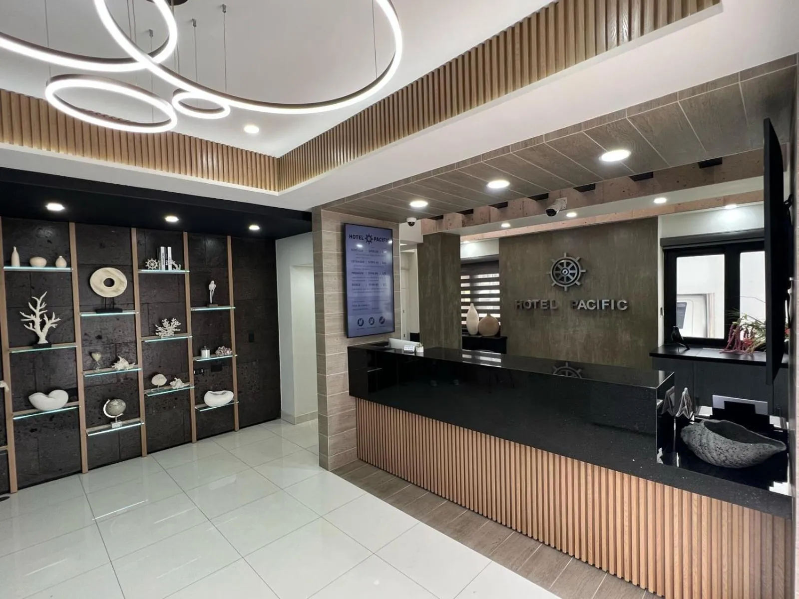 Lobby or reception in Hotel Pacific