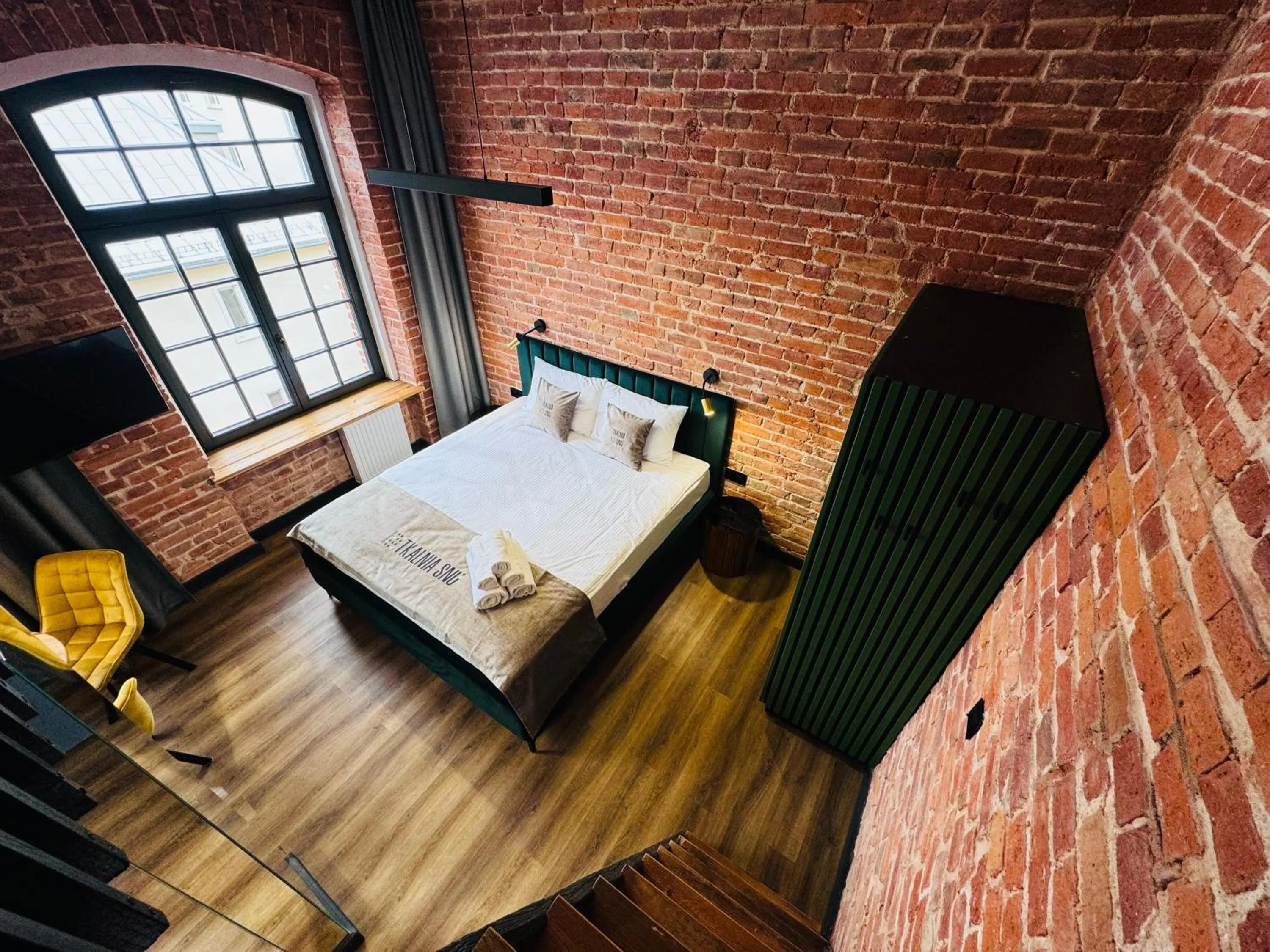 View (from property/room), Bed in Tkalnia Snu