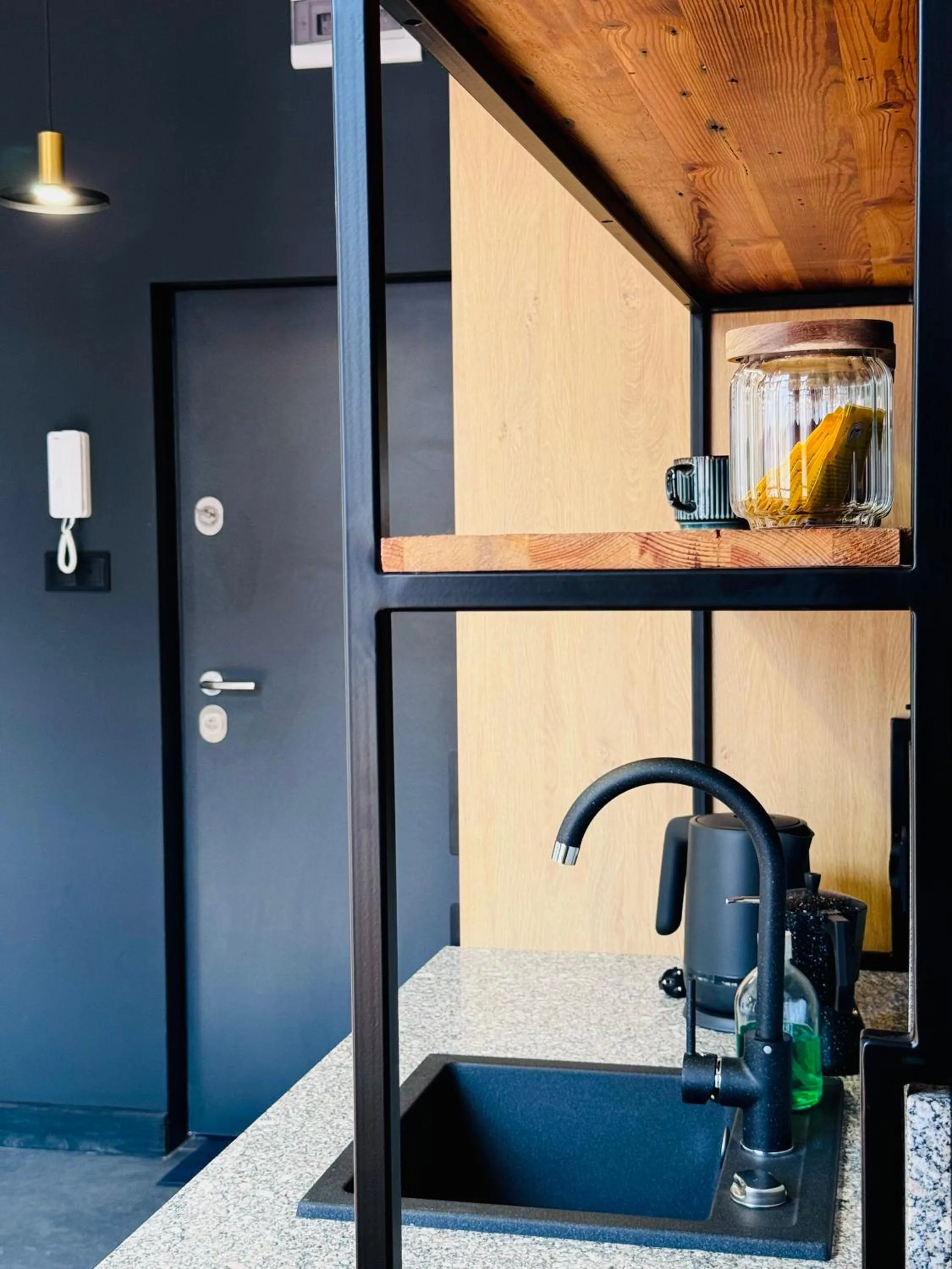 Kitchen or kitchenette in Tkalnia Snu