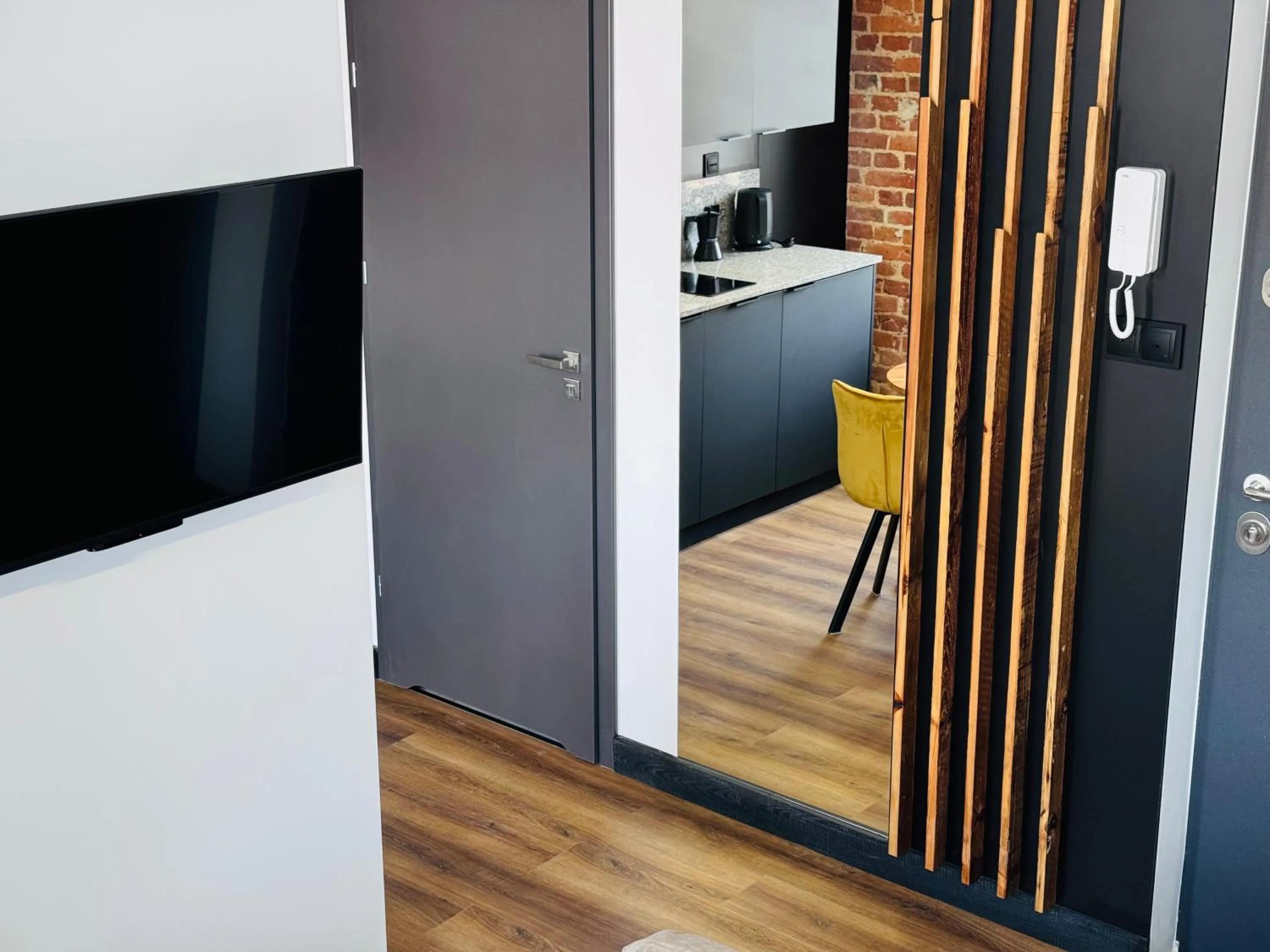 Kitchen or kitchenette in Tkalnia Snu