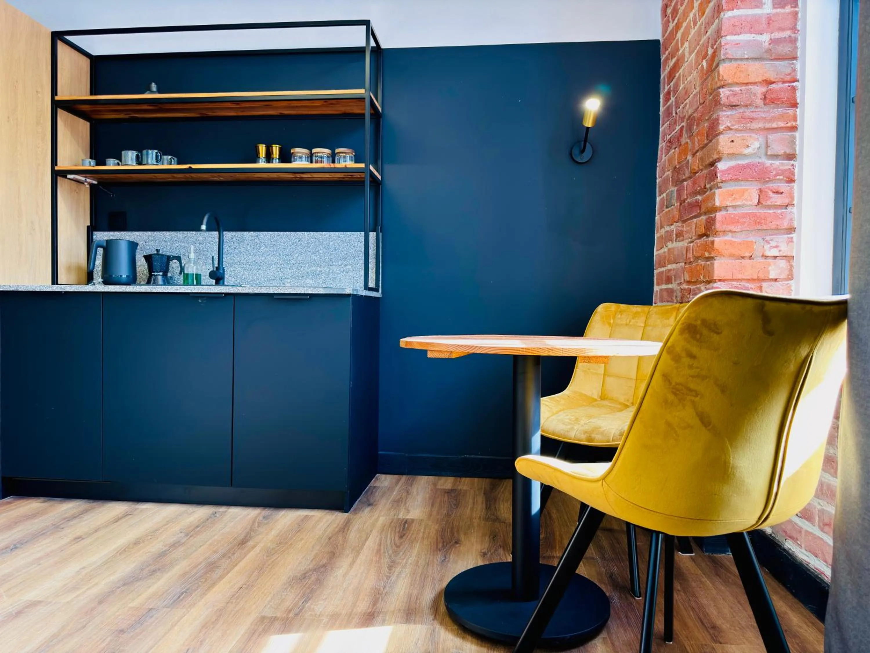 Kitchen or kitchenette in Tkalnia Snu