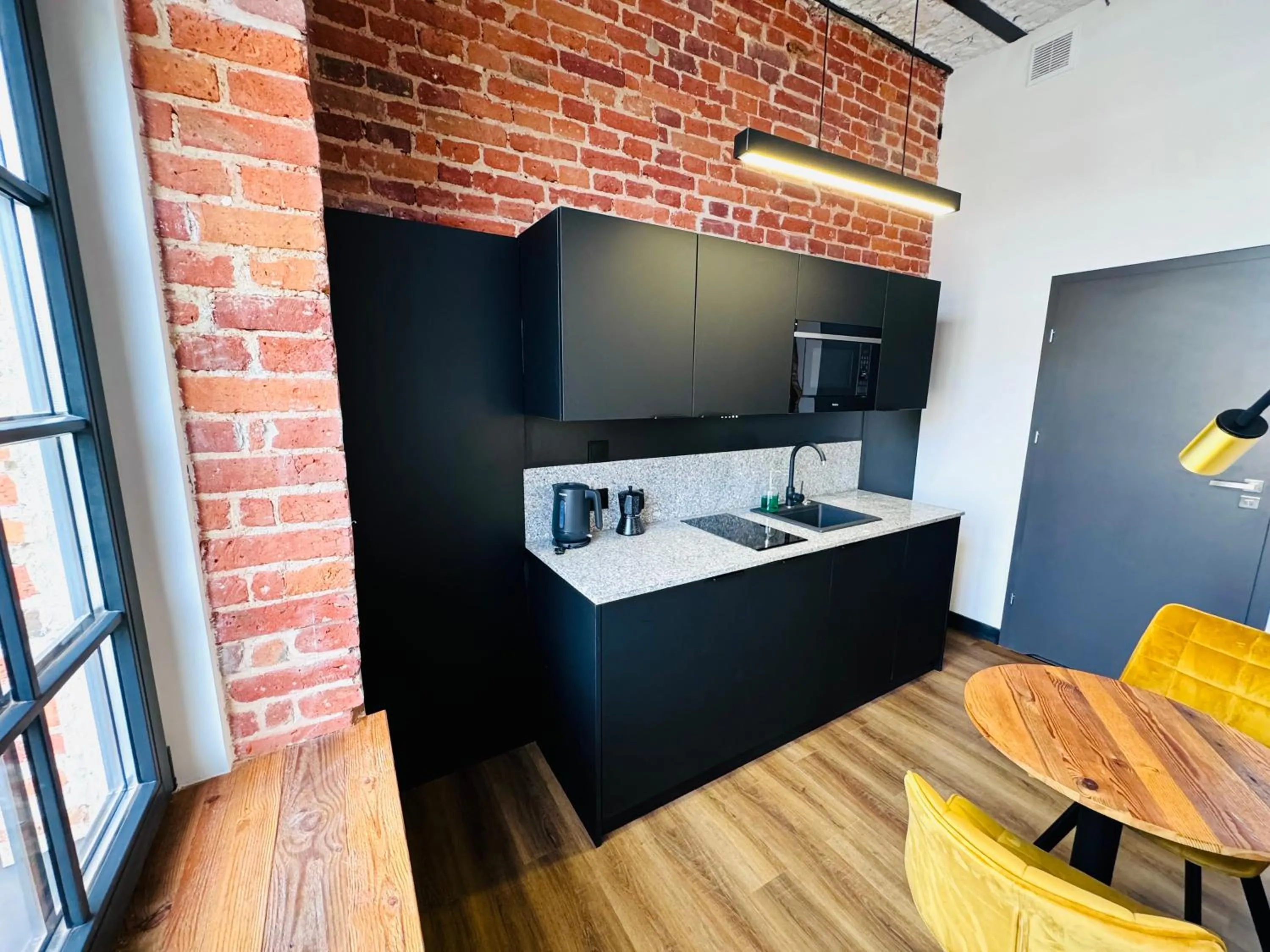 Kitchen or kitchenette in Tkalnia Snu