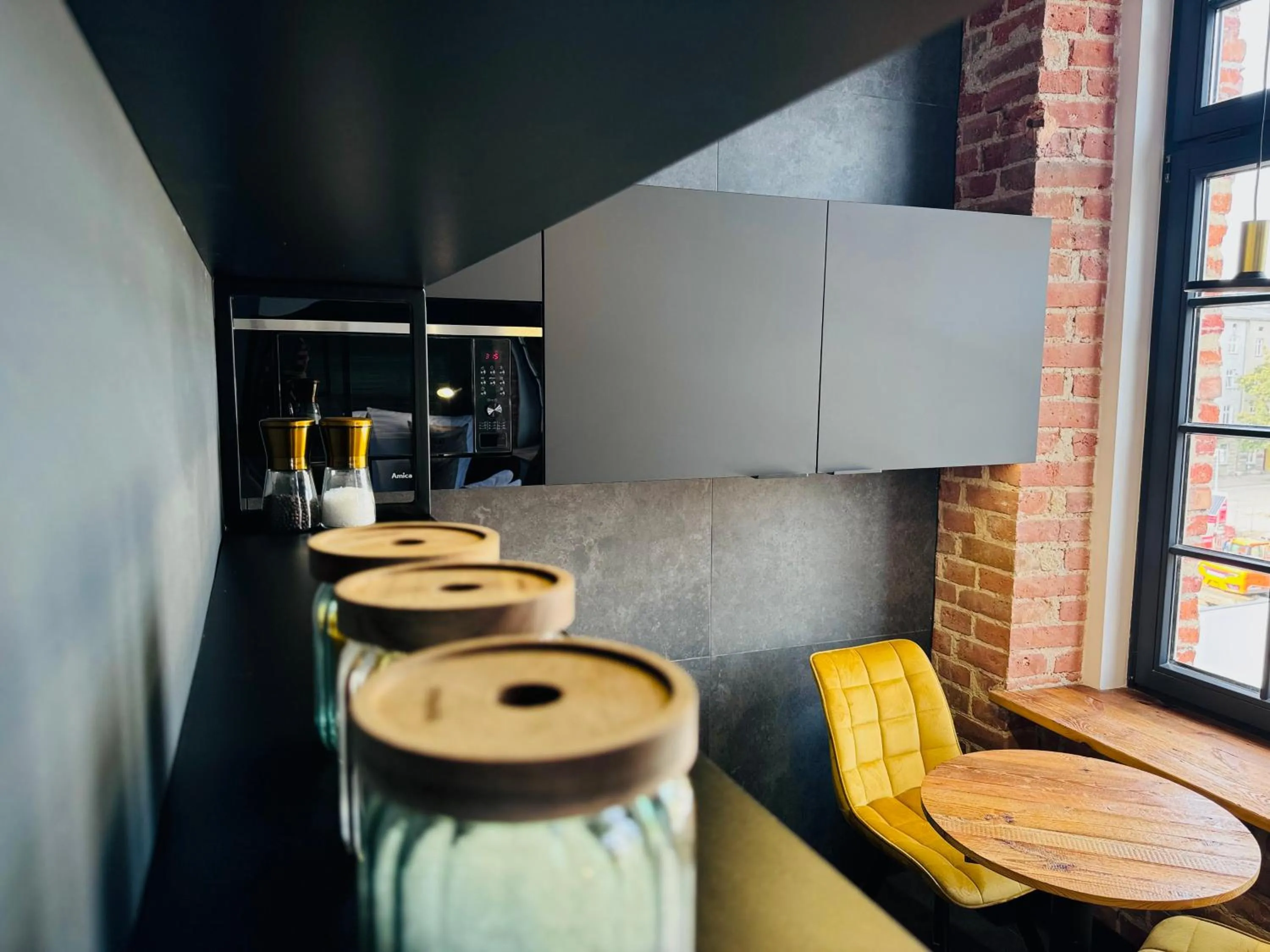 Kitchen or kitchenette in Tkalnia Snu