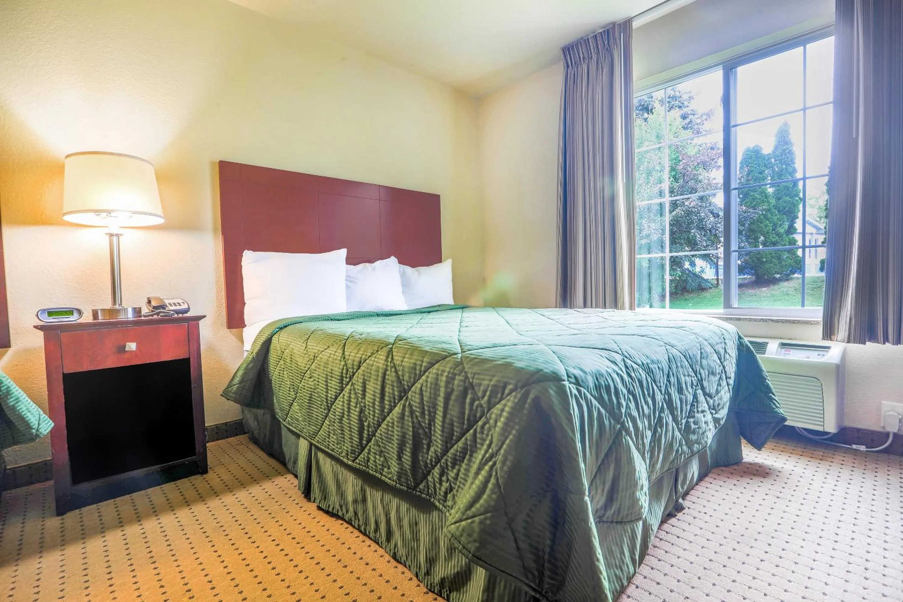 Bedroom in Evansville Inn & Suites by OYO