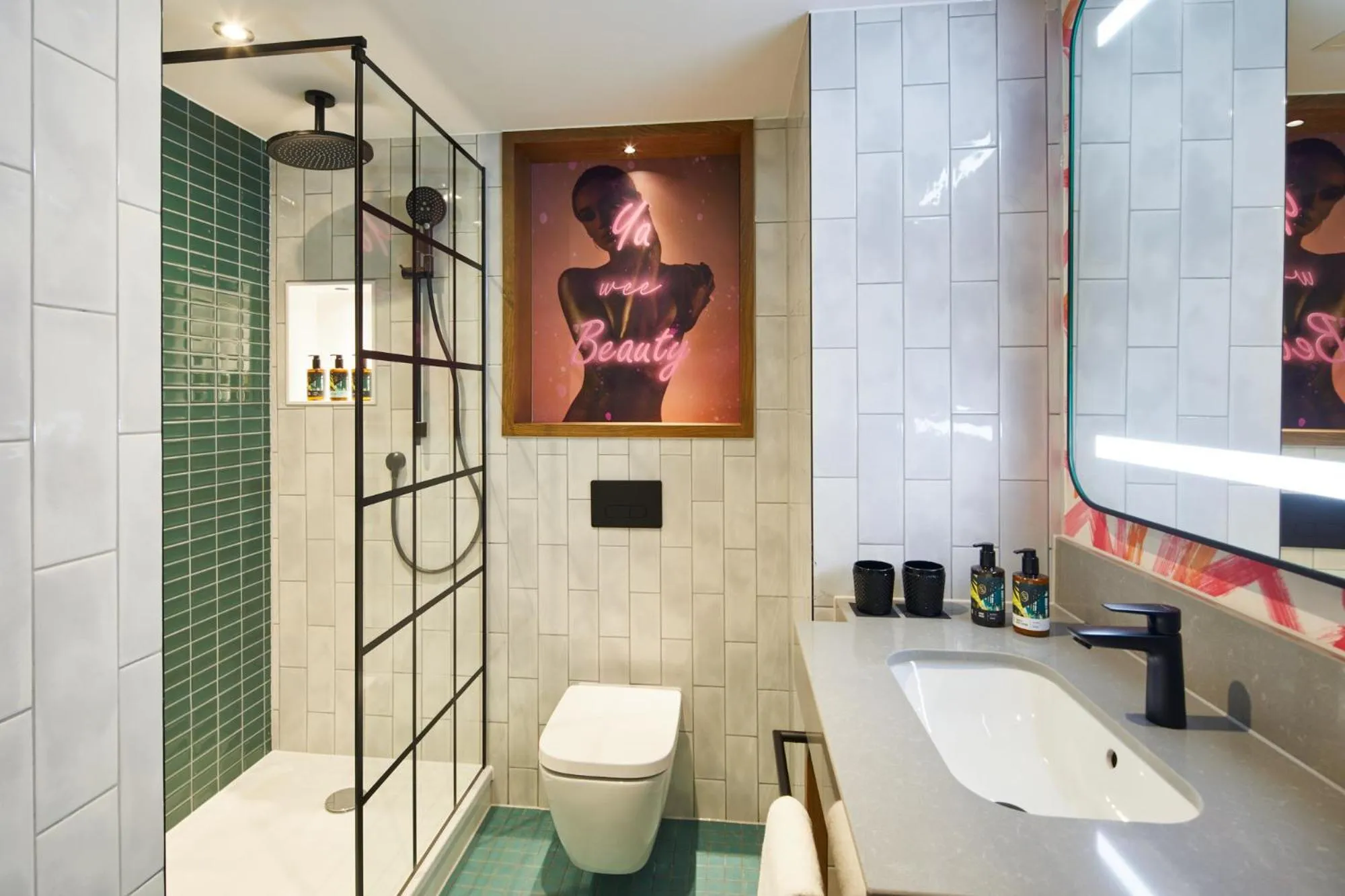 Bathroom in NYX Hotel Edinburgh